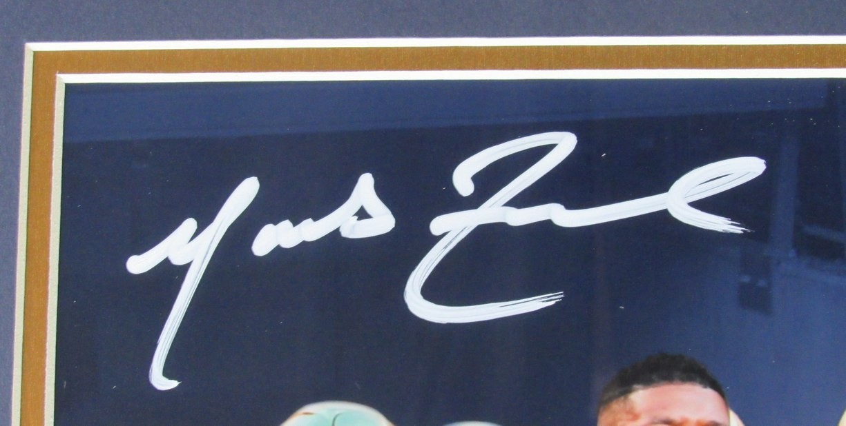 Marcus Freeman Coach Notre Dame Autographed 11×14 Photo Framed Beckett 207804