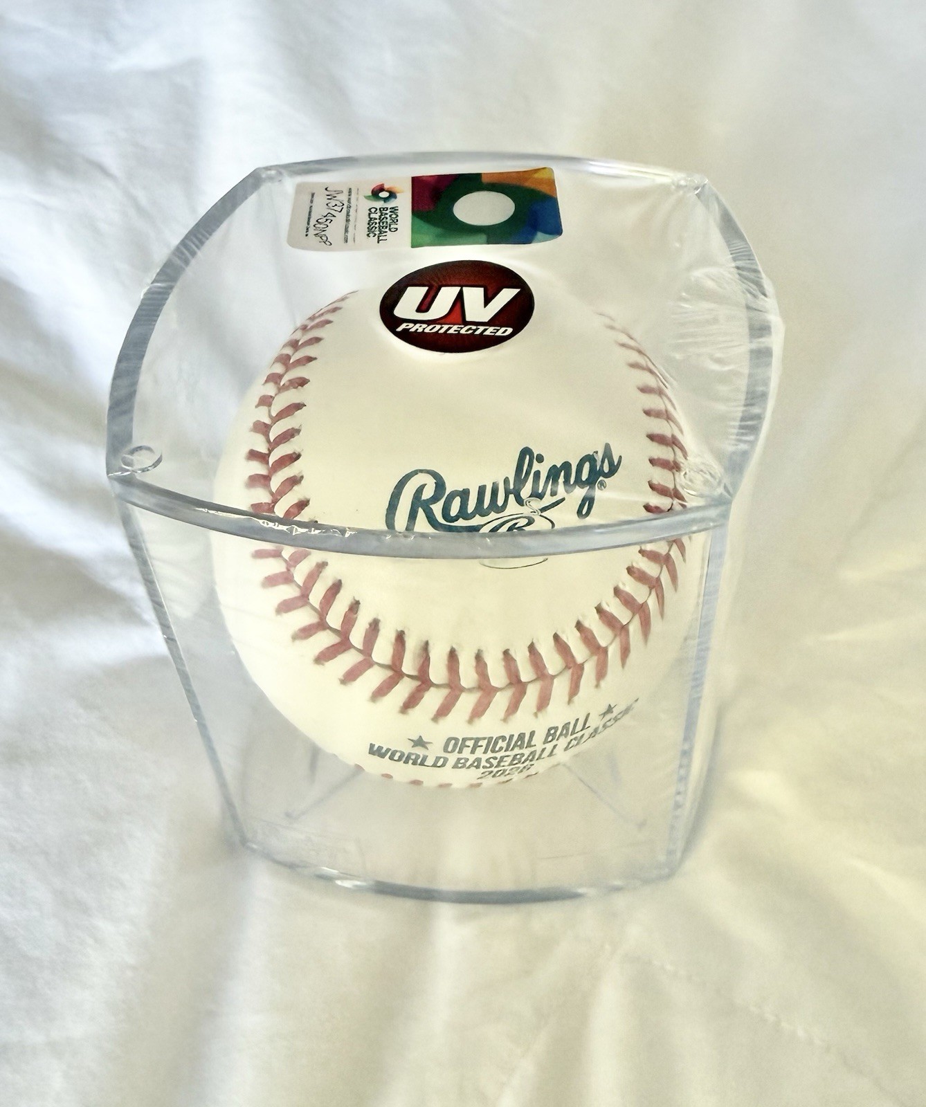 UNSIGNED RAWLINGS 2026 WBC WORLD BASEBALL CLASSIC OFFICIAL MAJOR BASEBALL CUBED