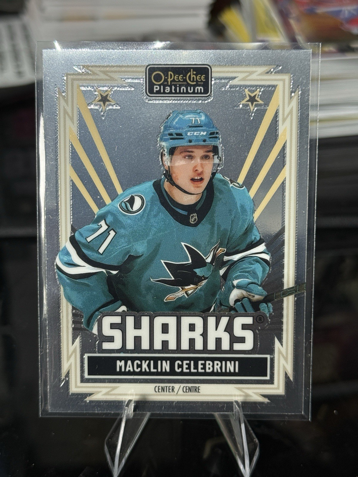 Macklin Celebrini Retro Base 2025-26 O-Pee-Chee