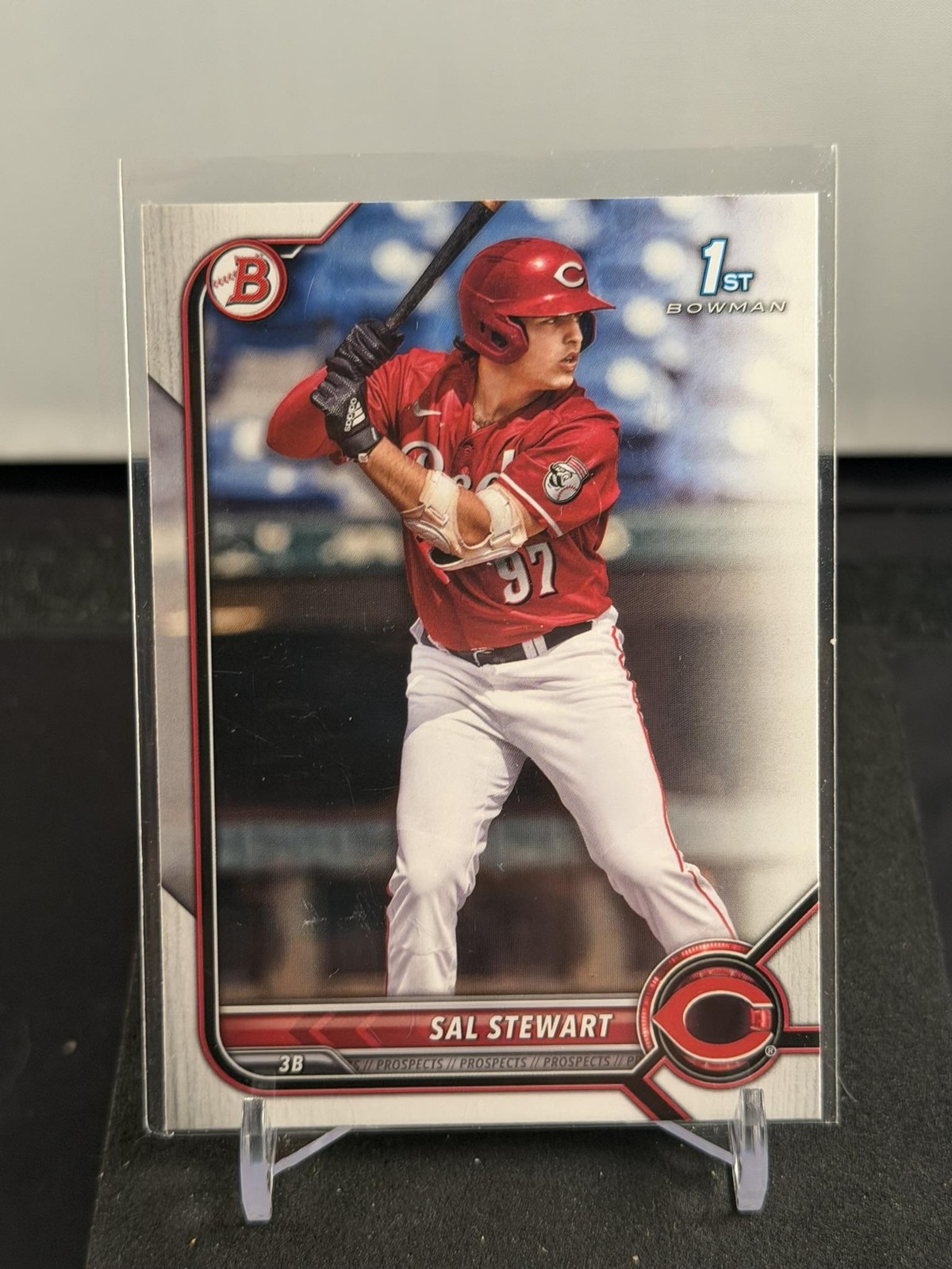 2022 Bowman Draft Sal Stewart #BD-122 Cincinnati Reds