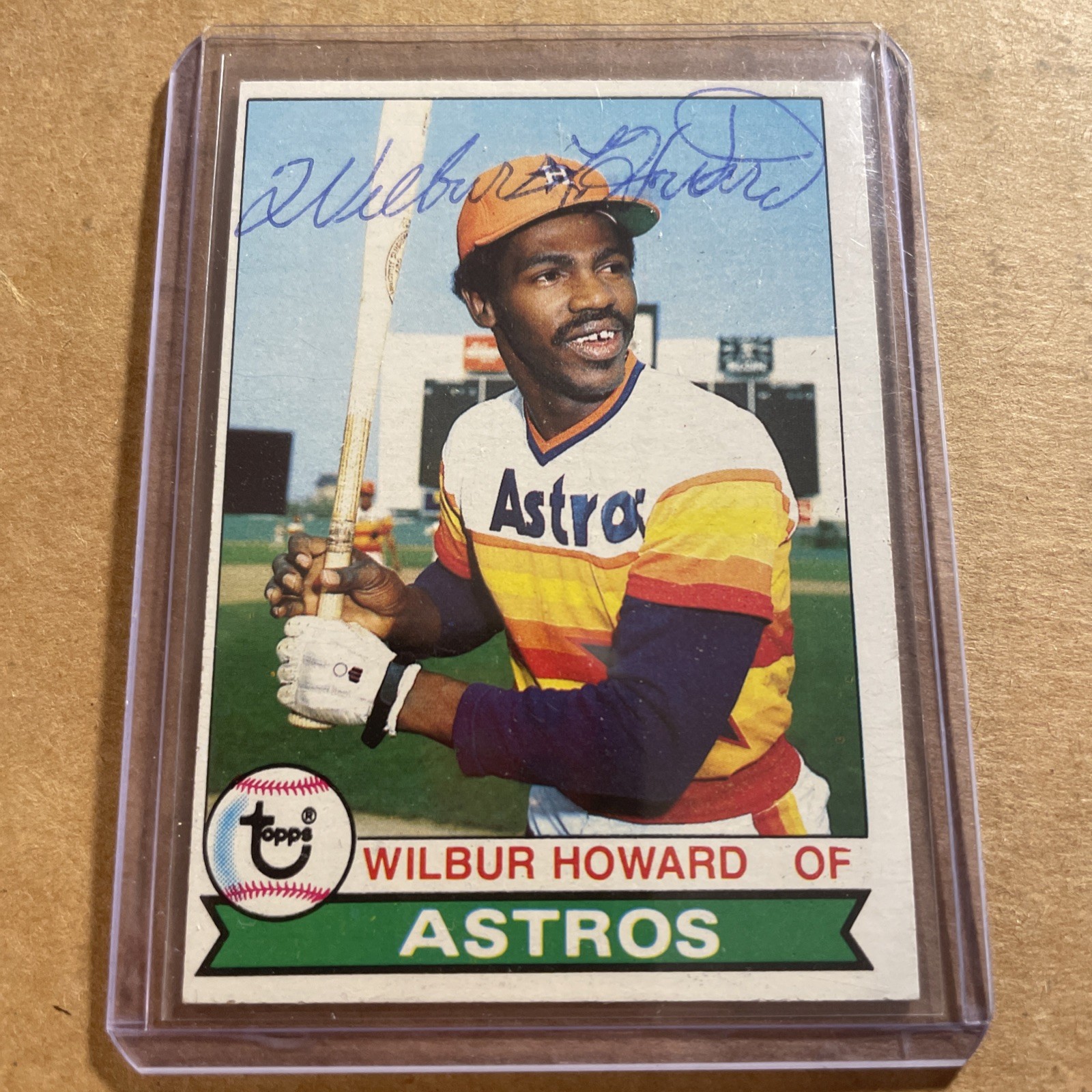1979 Topps Card #642 Signed Wilbur Howard…plus others. Please Choose. 5F.