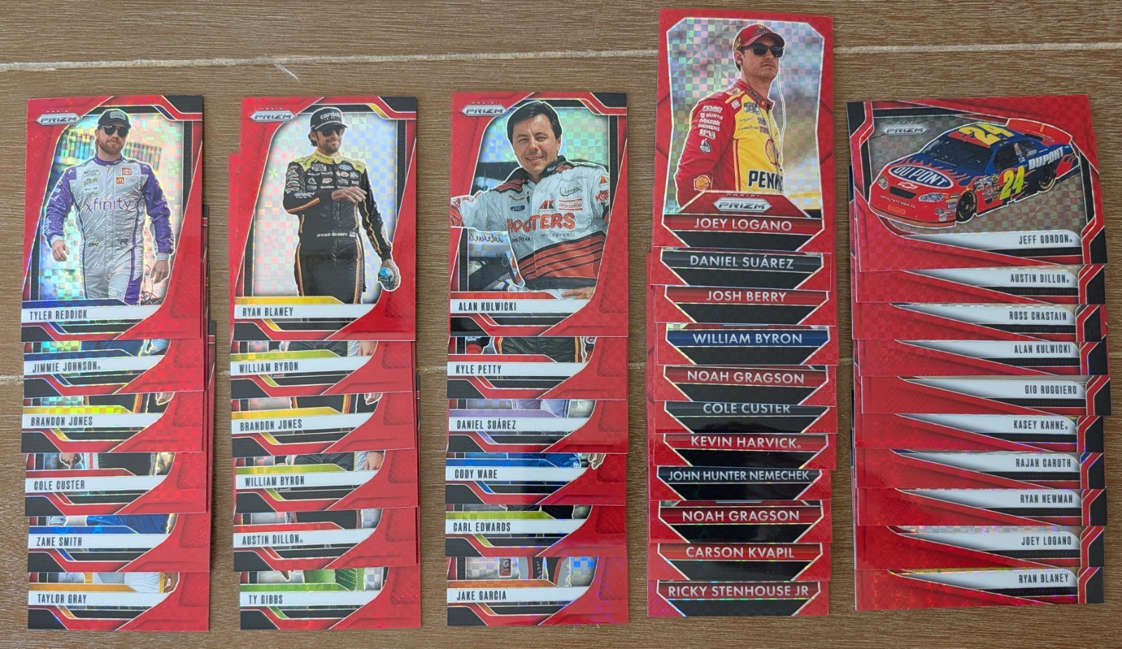 250+ 2025 Prizm NASCAR Numbered Lot
