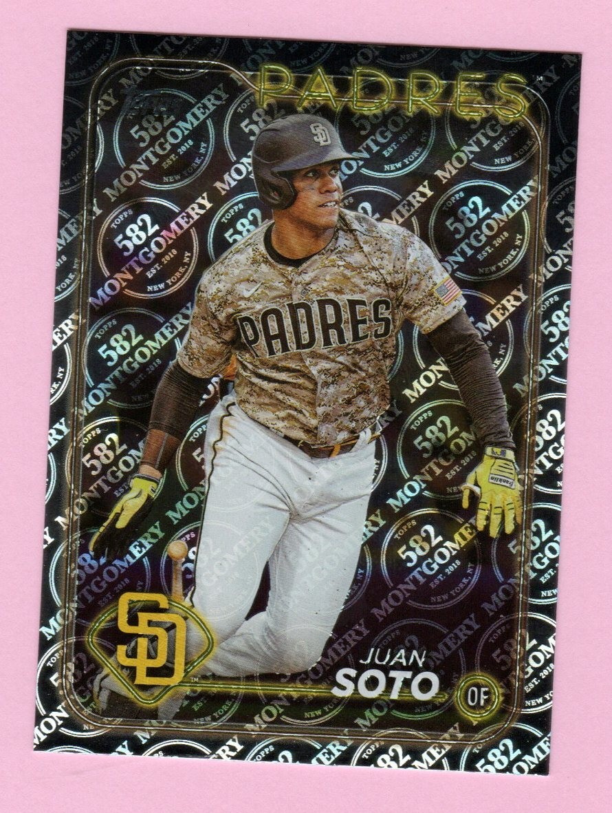 2024 Topps 582 Montgomery Club #50 Juan Soto San Diegoe Padres