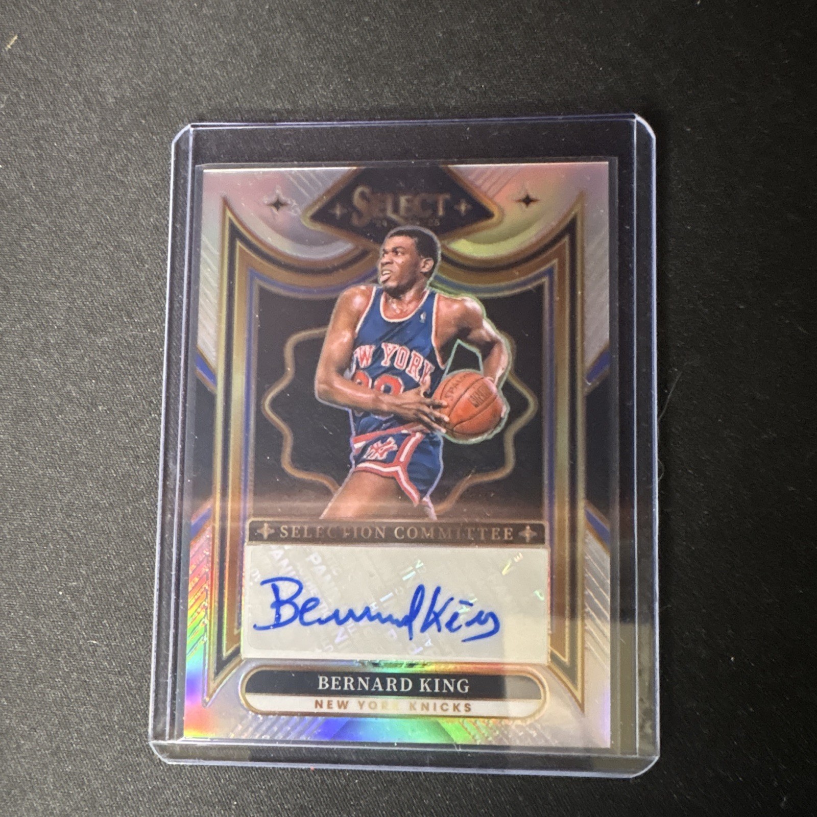 Panini Select 2024-25 Selection Committee Signatures Bernard King Auto SC-KIN