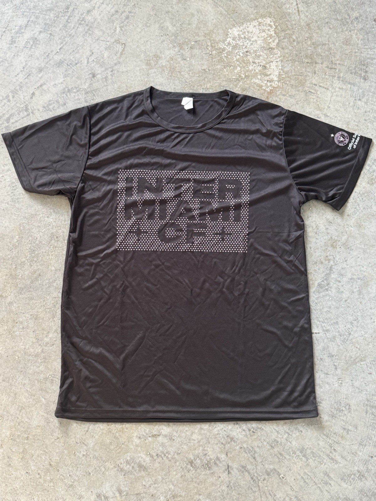 Inter Miami CF MLS Black Soccer Shirt Size L NEW