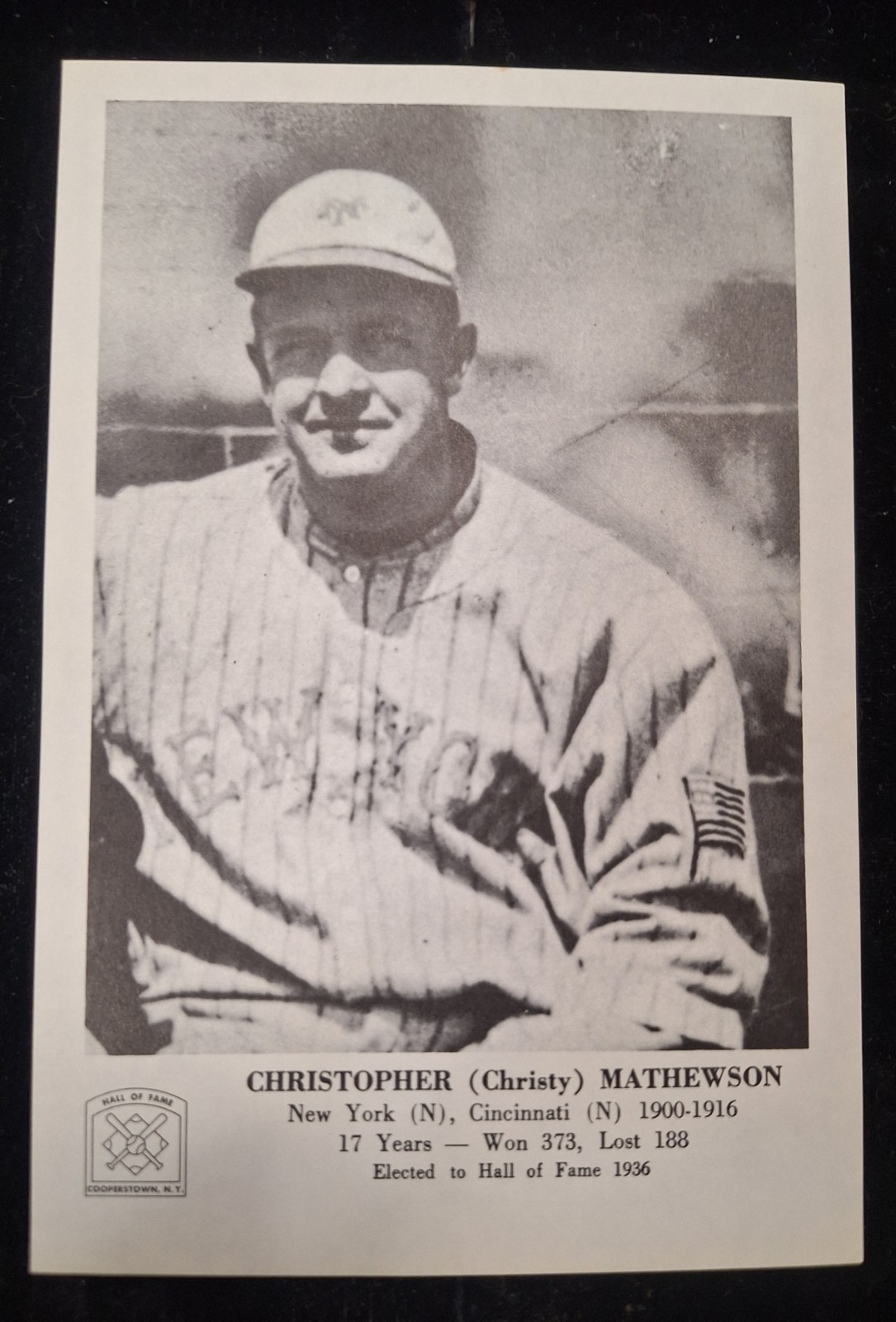 1963 Danny Goodman HALL OF FAME 24 PHOTOS Picture Pack & Envelope RUTH, GEHRIG +
