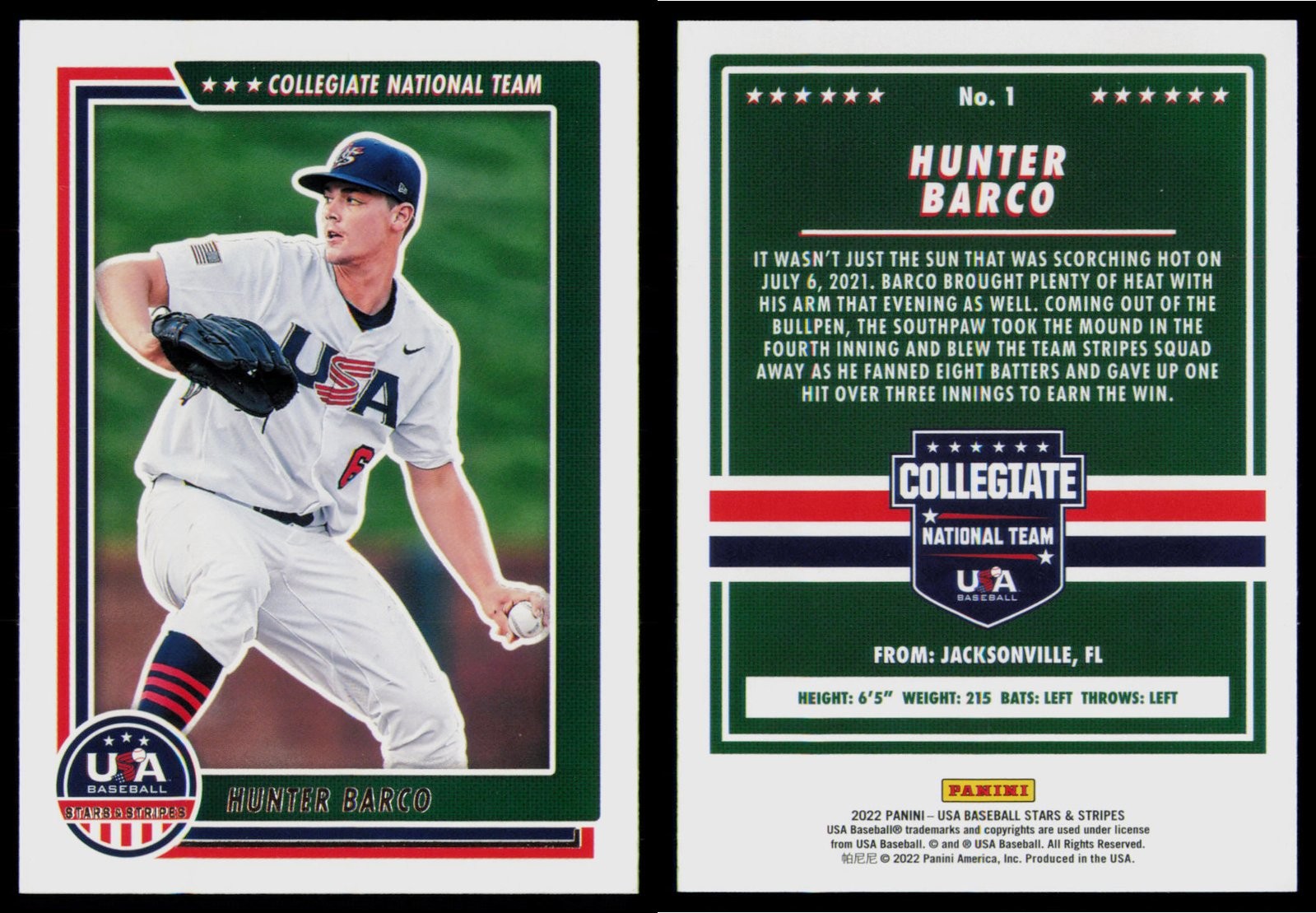 2022 Panini USA Baseball Stars & Stripes (Pick Your Card, Complete Your Set!)