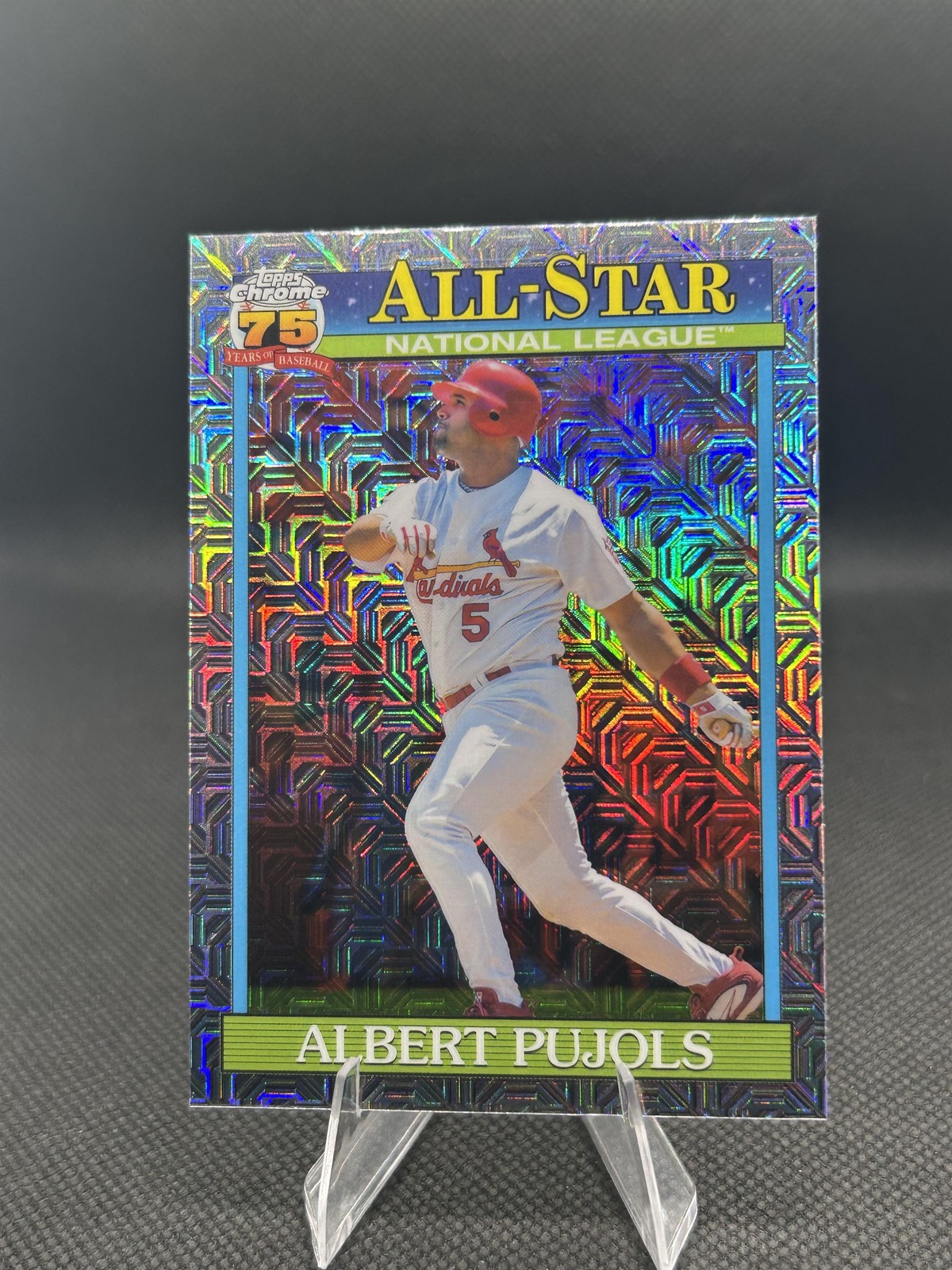 2026 Topps #91ASC-16 Albert Pujols 1991 35th Anniversary Chrome All-Stars