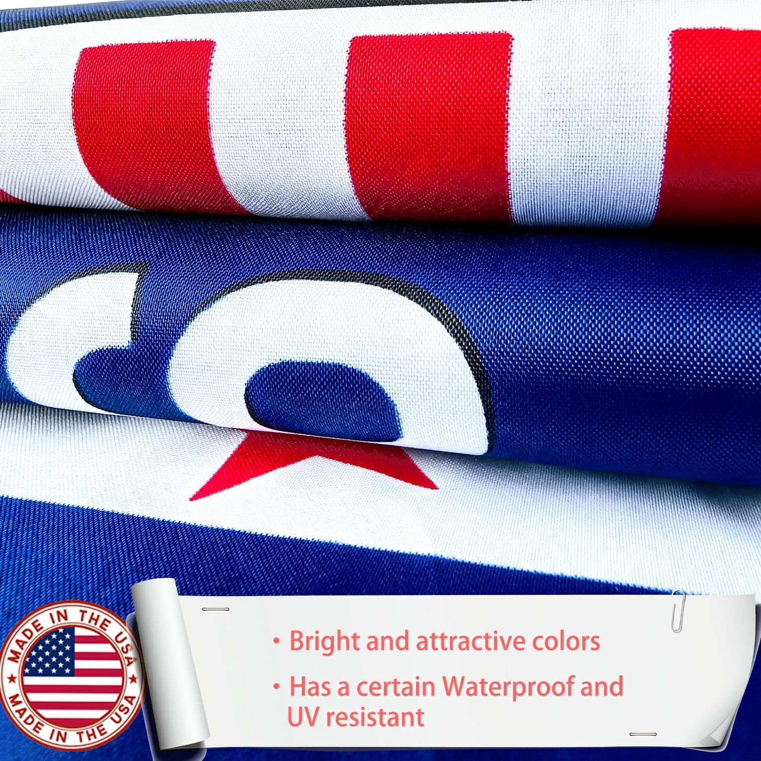 ZEKVY 250 Anniversary USA Flag 3×5 Made in USA- FT, Blue 250th
