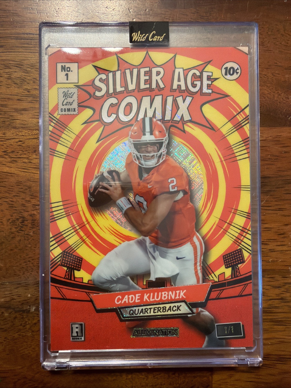 2026 Mammoth Wild Card Just The Hits Alumination Comix Cade Klubnik JSACRD2 1/1