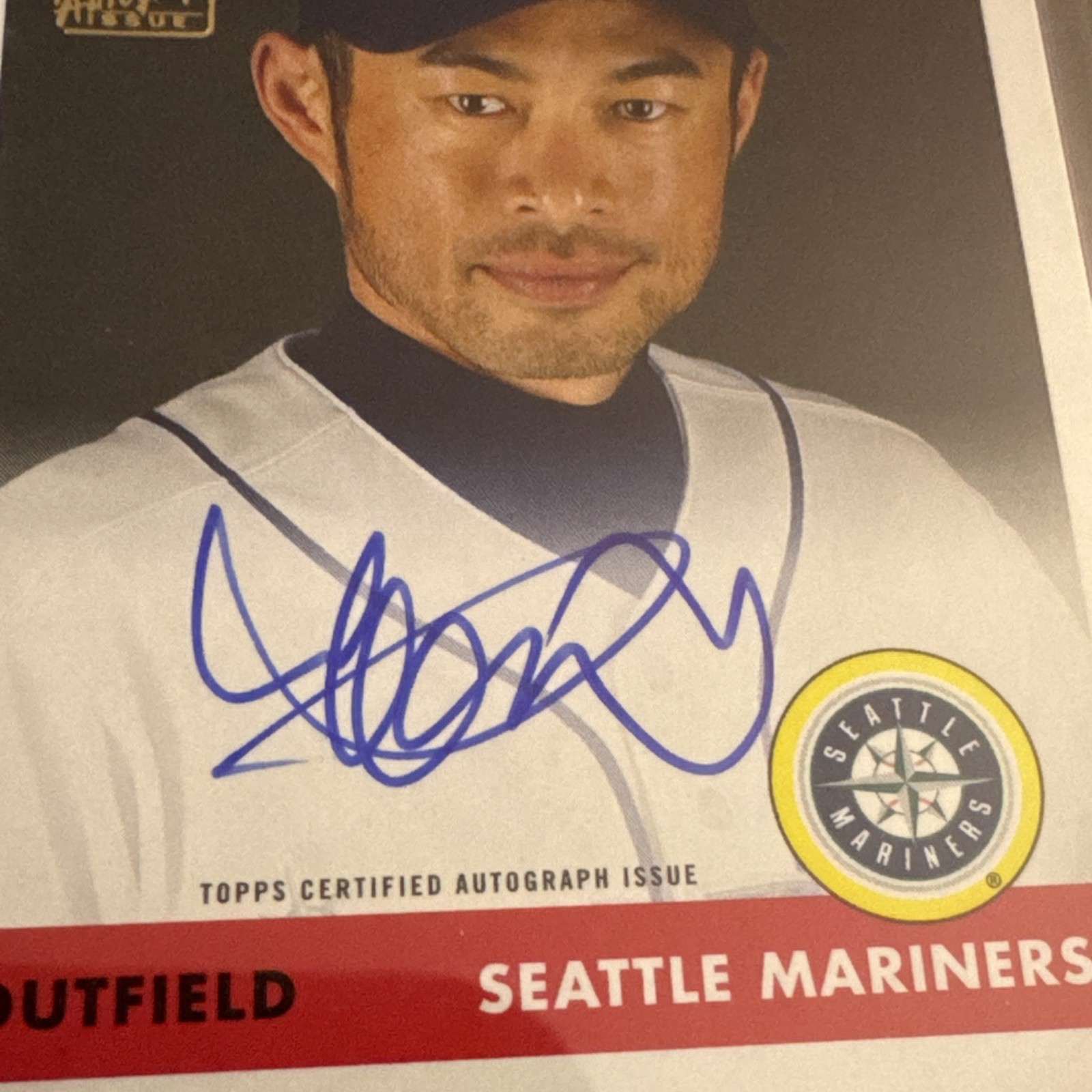 2021 Topps Archives Fan Favorites Premium Autographs Ichiro /50