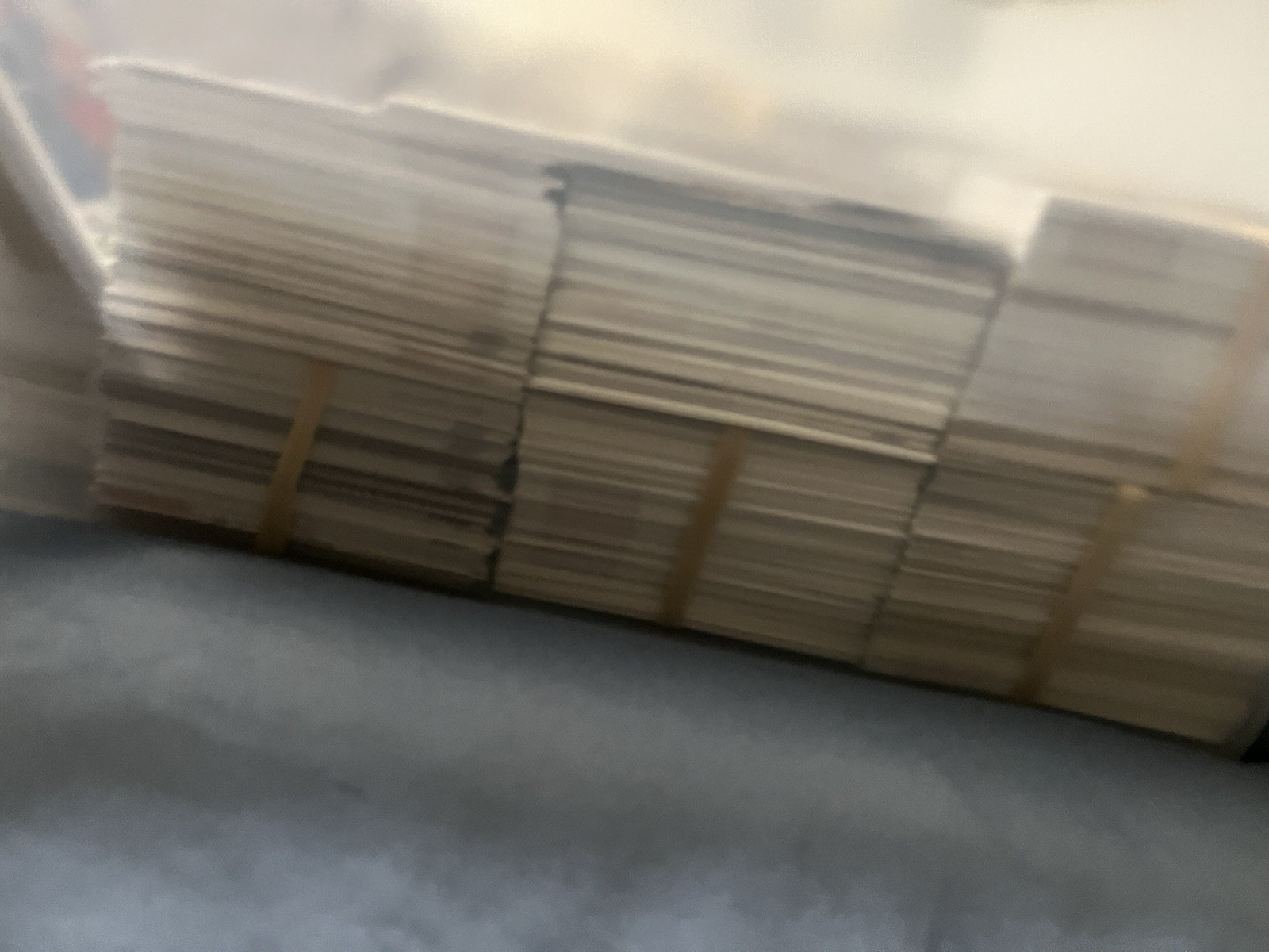 5000 Topps MLB Baseball Card Lot – 50 stacks of 100 cards 5000 cards