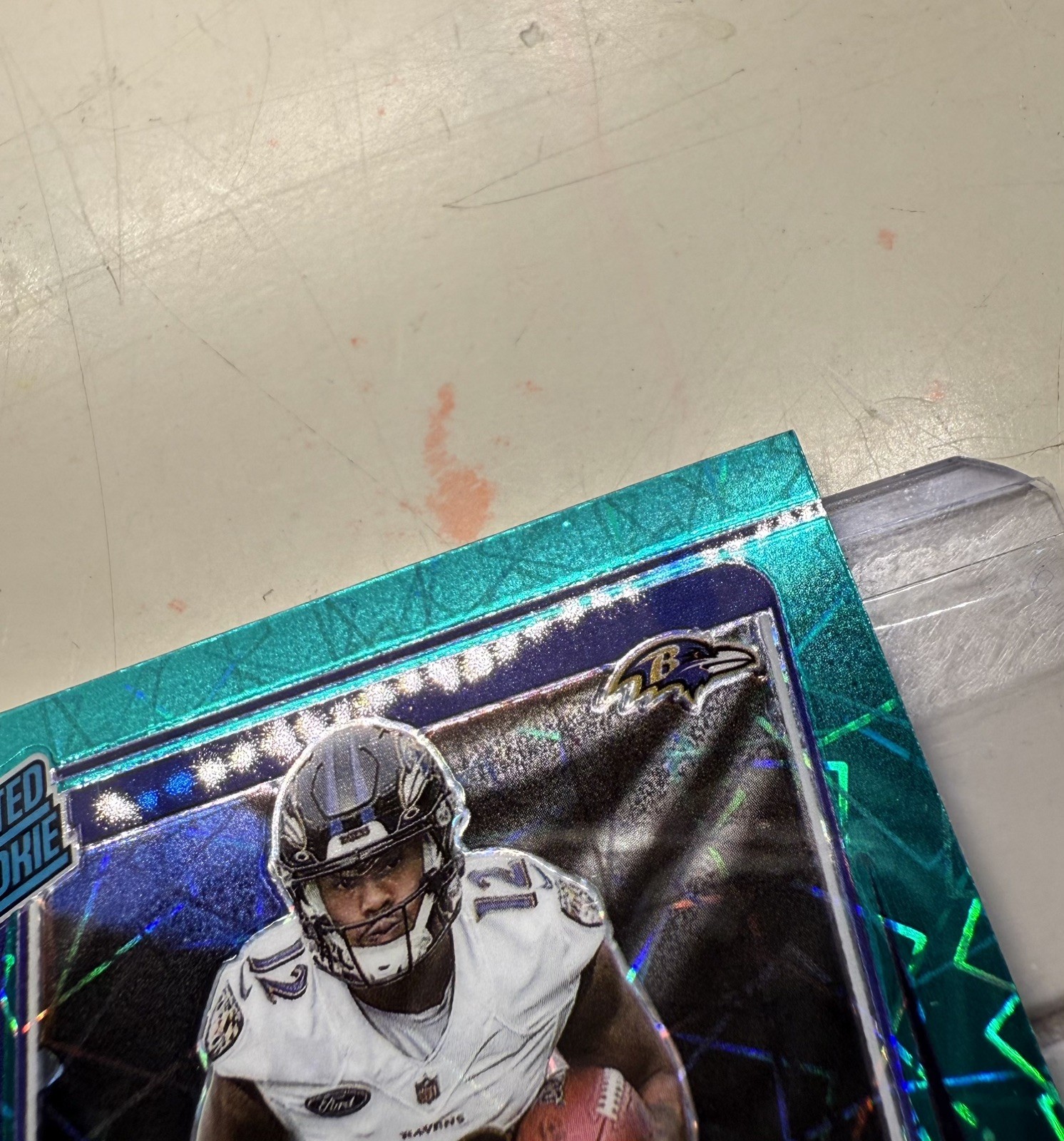 2021 Rashod Bateman Panini Rated Rookie RC Donruss Optic Teal Velocity #210