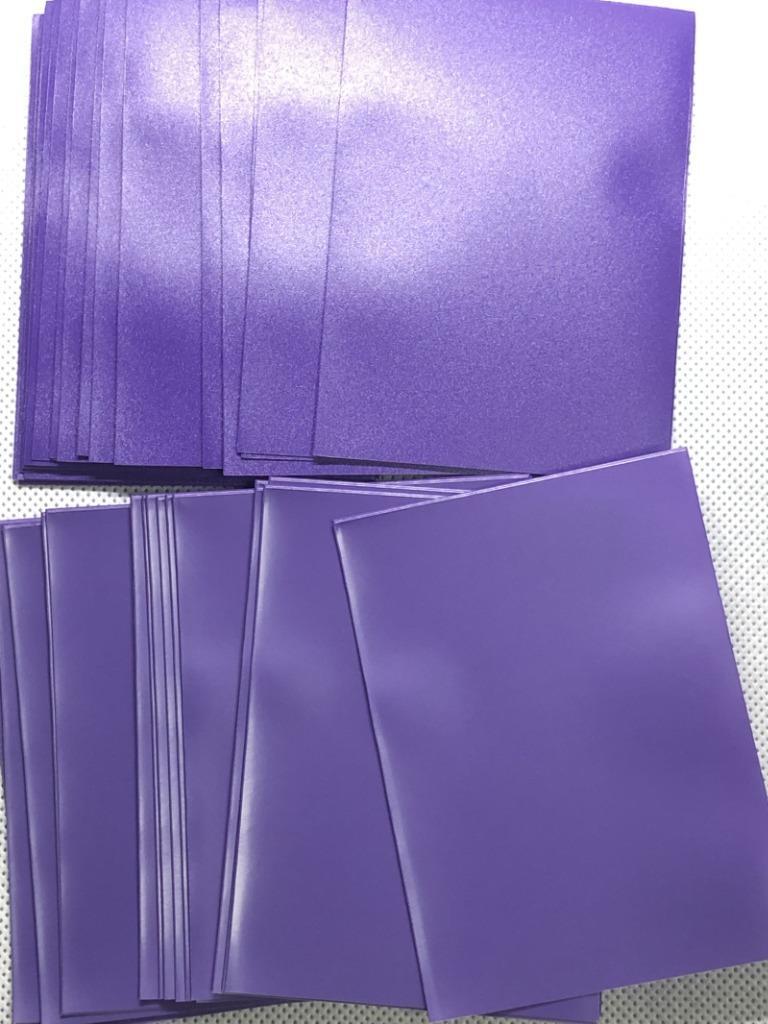 100 Matte Purple Color Lenayuyu CCG MTG Pokemon Gaming Card Sleeves 66x91mm
