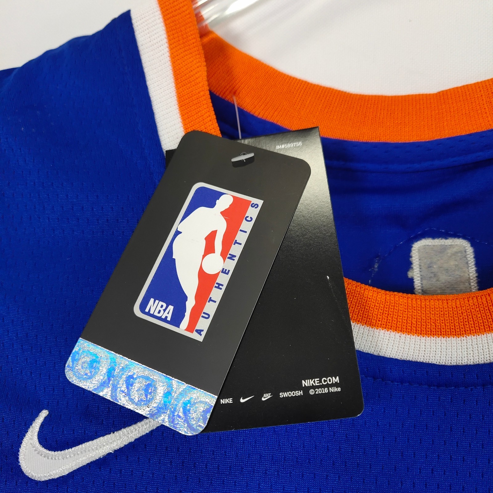 Jalen Brunson #11 Casual Blue Jersey with Sewn Letters (Final)
