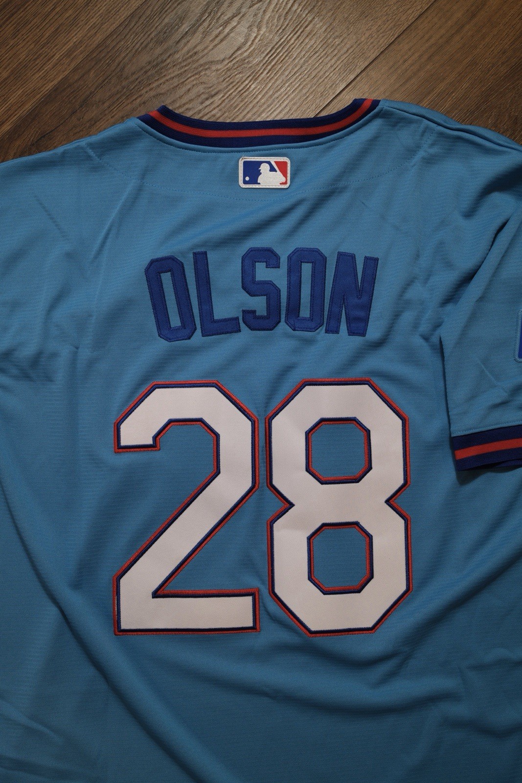 NEW Ronald Acuna Jr. / Matt Olson Jersey Atlanta Braves! SAME DAY SHIPPING!