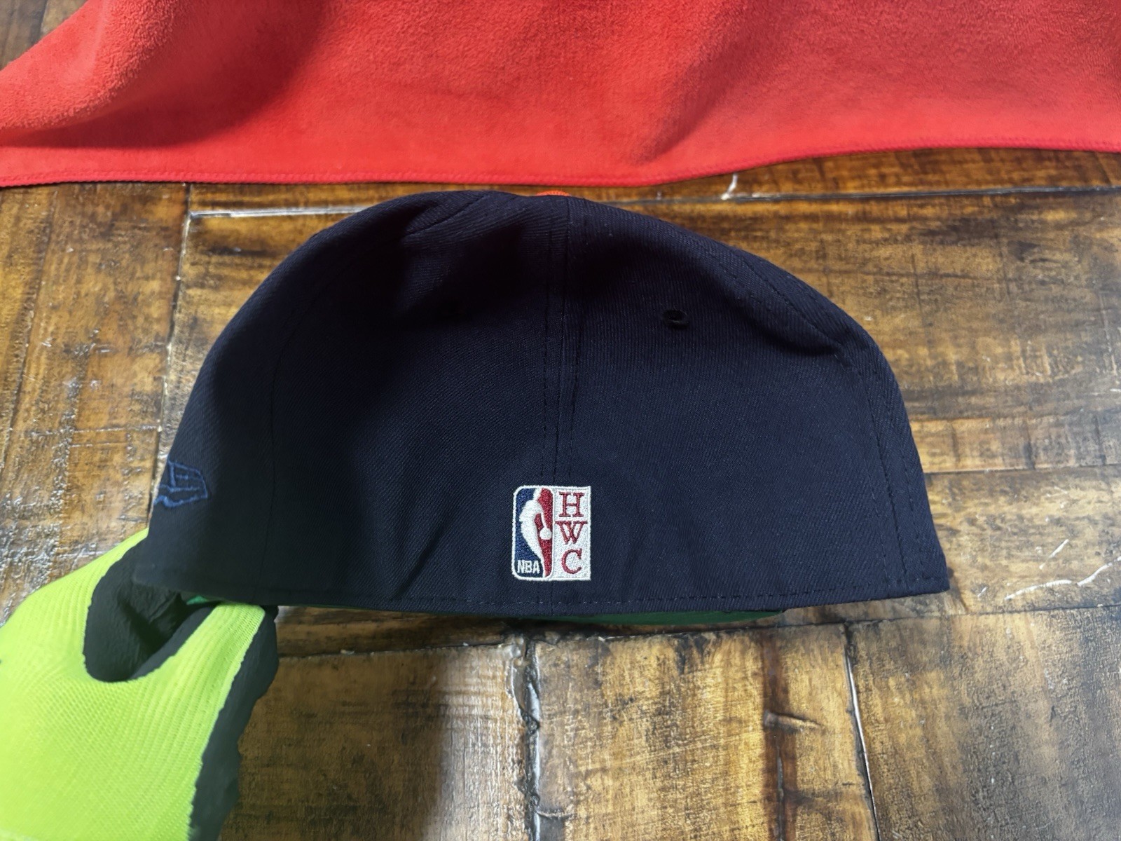Golden State Warriors 2000 All Star Game Black Navy New Era Fitted 7 3/4 GreenUV