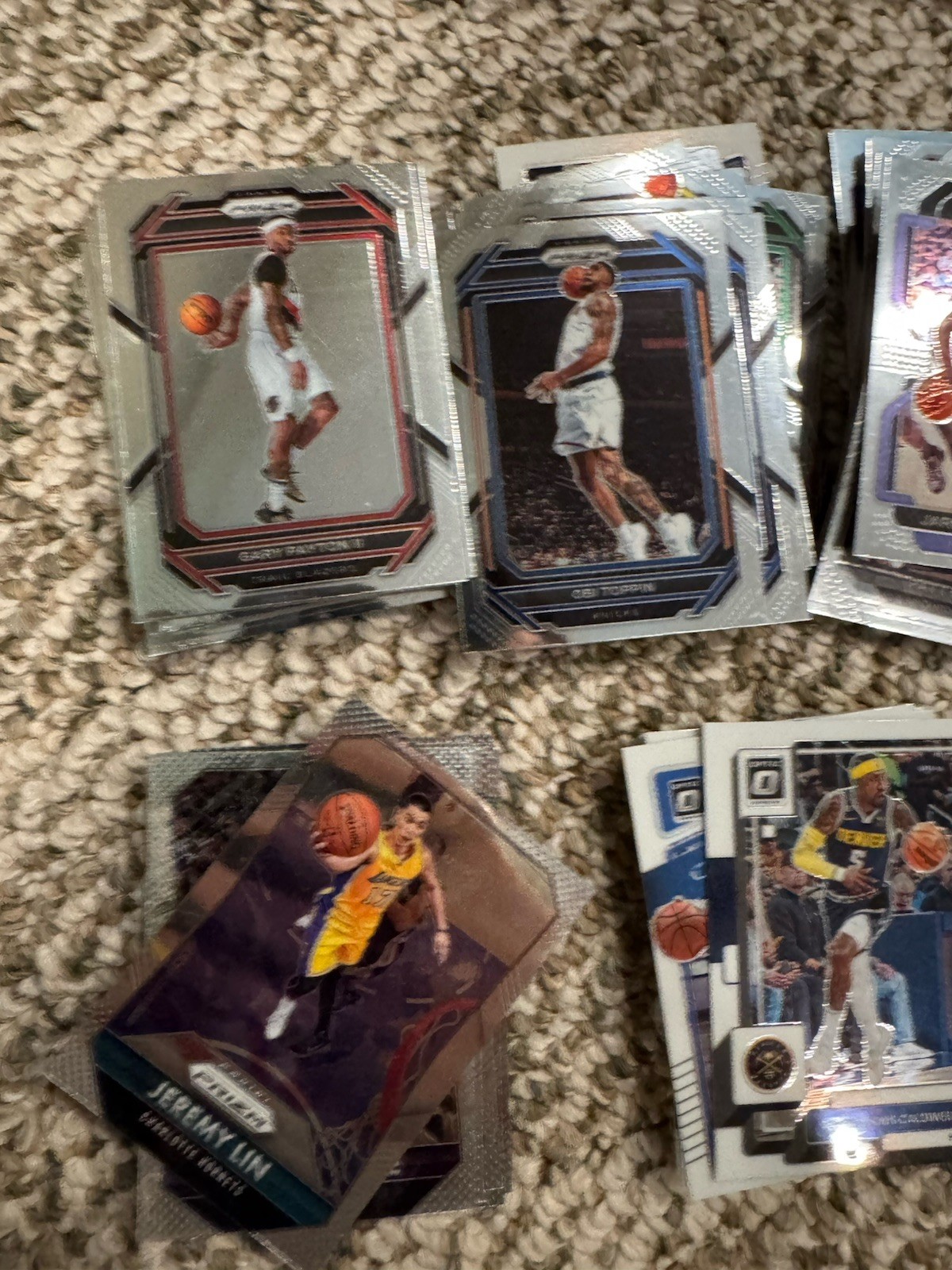 Various NBA NFL Sports Trading Card Lot Basketball Football