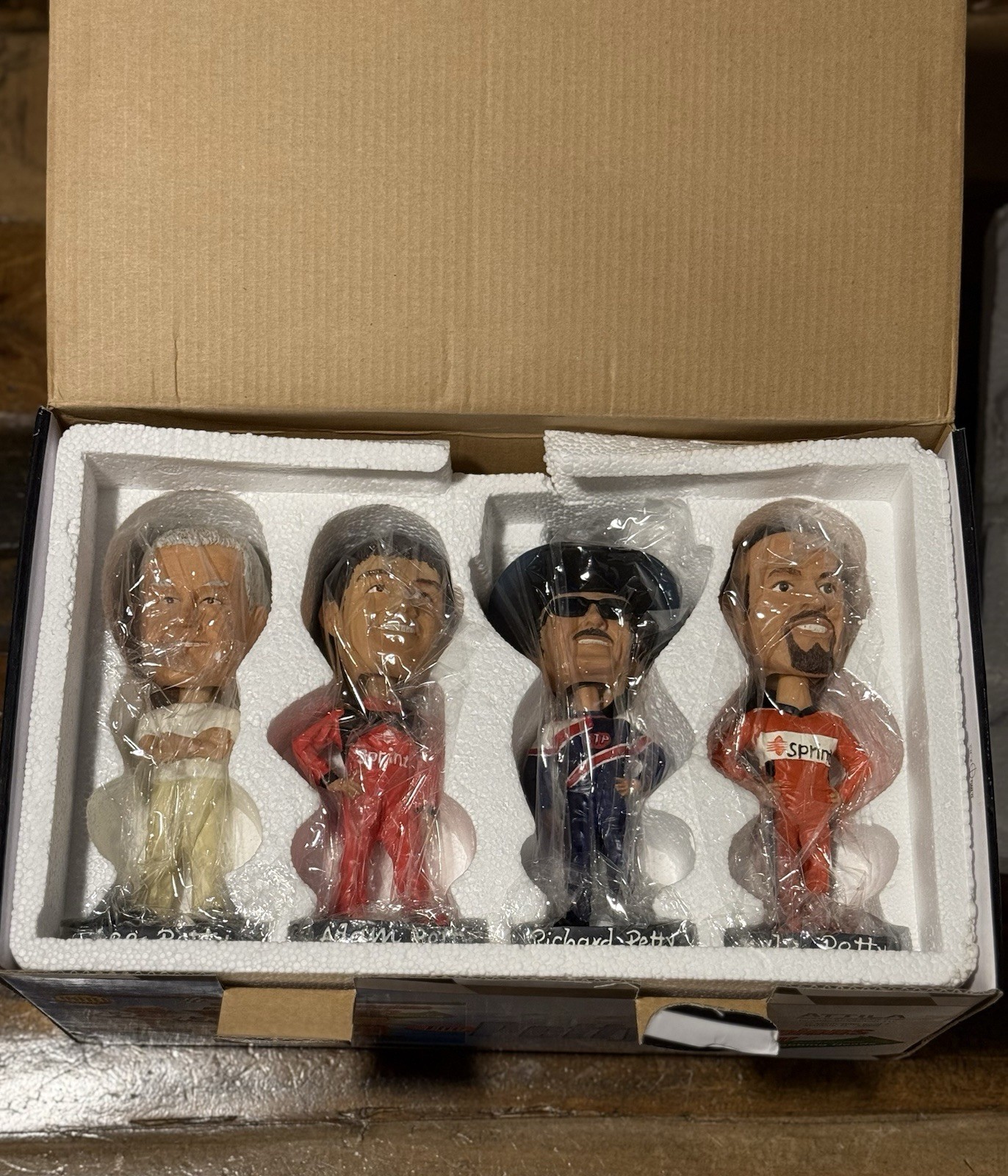 The Petty Champions Gallery Bobbing Heads Set Bobbleheads /5000 NASCAR