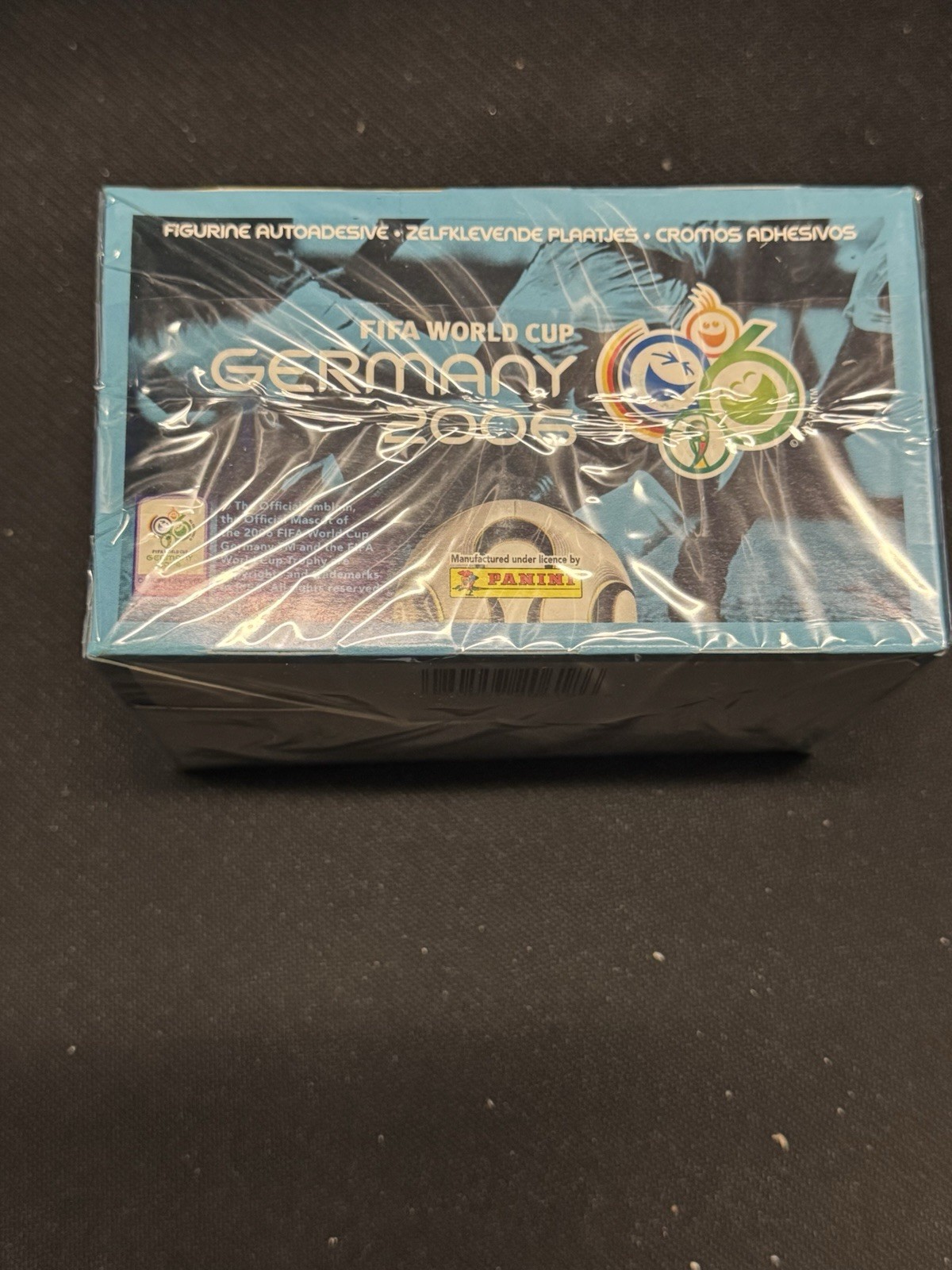 2006 FIFA World Cup Germany Panini Stickers Sealed Box 100ct – Messi Ronaldo