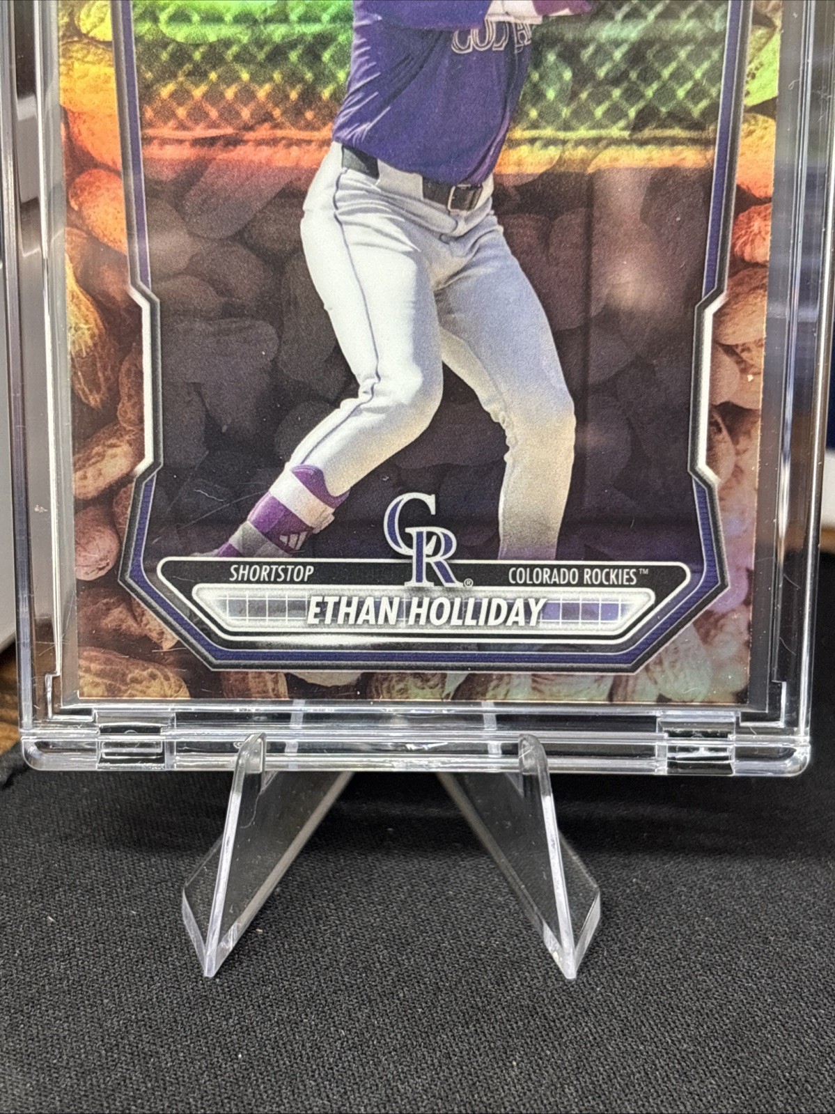 2026 Ethan Holliday Bowman 1st Bowman BCP-1 Peanuts Snack Pack SSP! Rockies 📈🔥