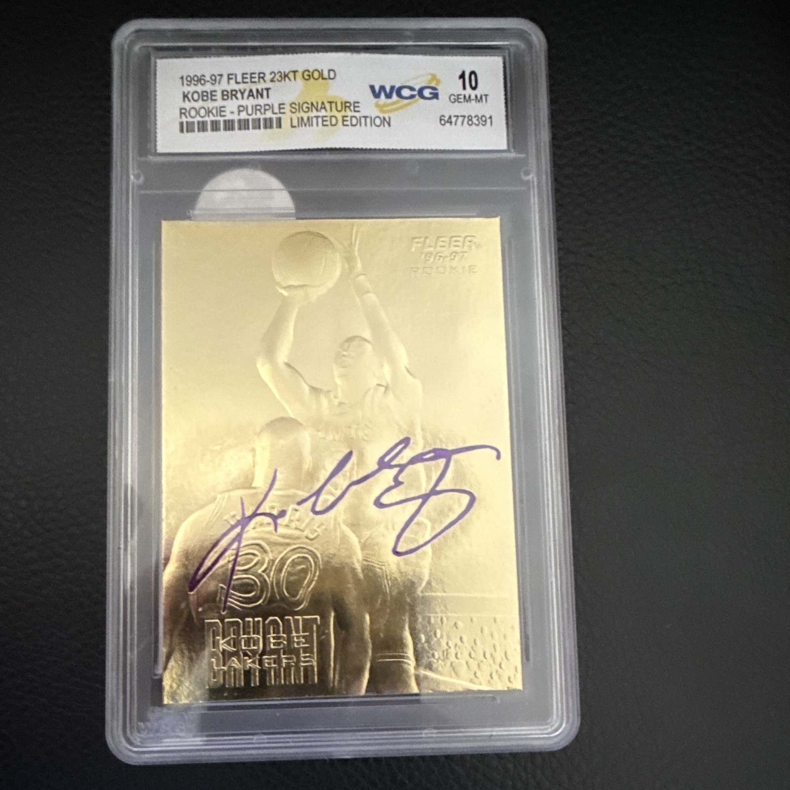 Dynamic Duo: Kobe (rookie) & Shaq slabs
