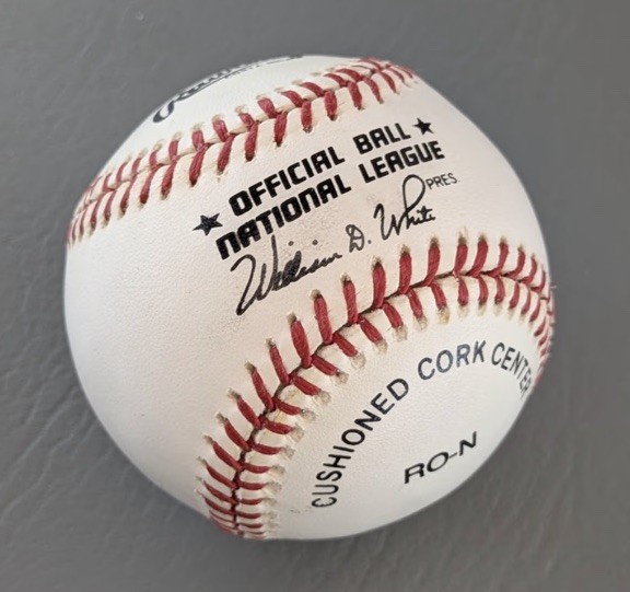 Tom Alston Autographed Baseball – Incredible Condition