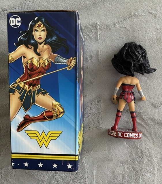 Wonder Woman DC Comics Bobblehead Washington National Giveaway 2022 Ladies Night