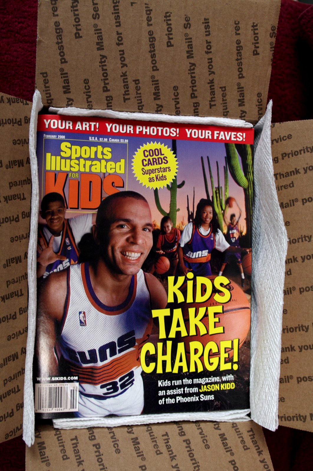 45 COUNT BOX S.I. FOR KIDS FEB 2000 VENUS SERENA WILLIAMS $7.20 EACH NO BRAINER!