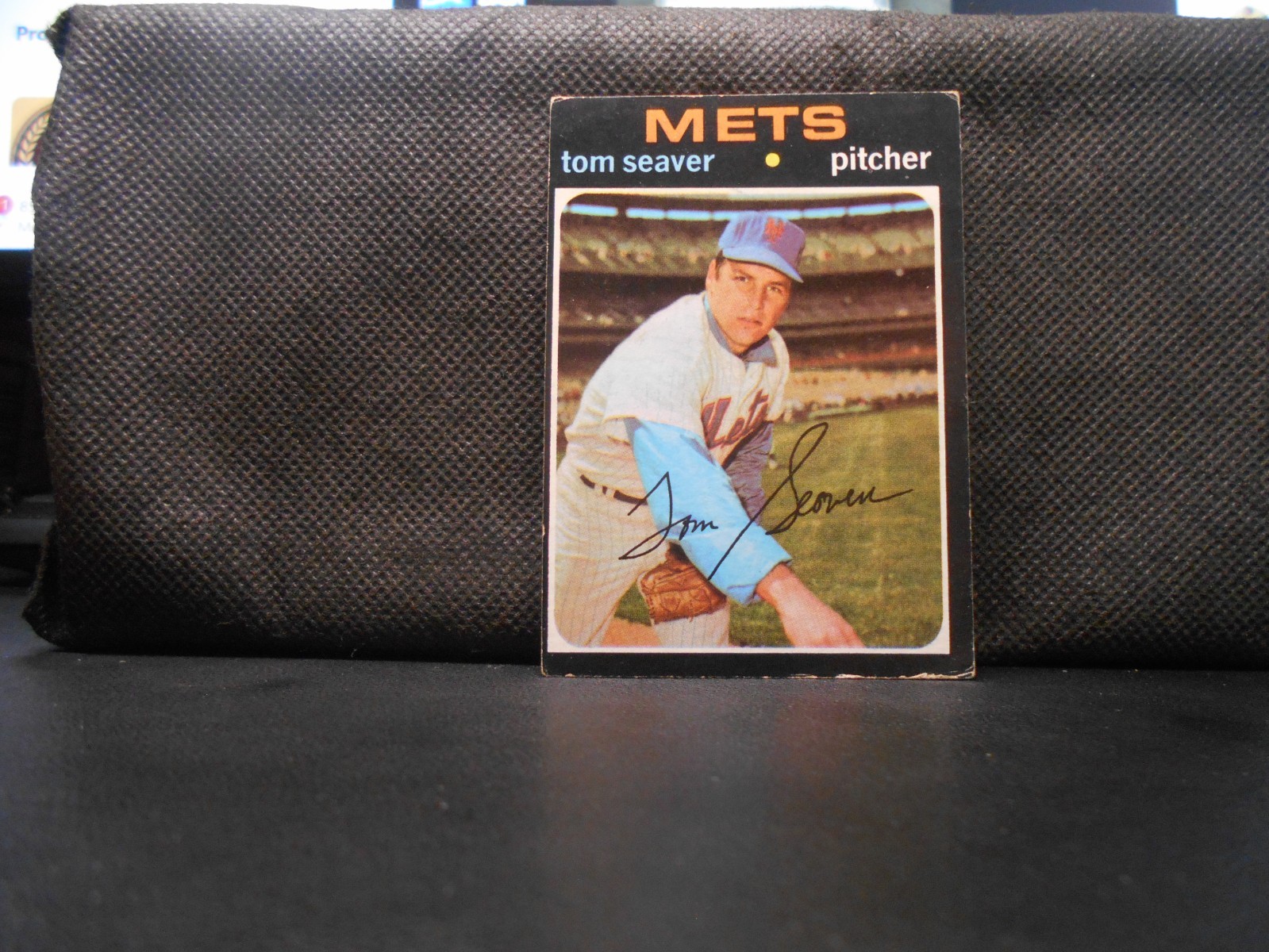 1971 Topps #160 Tom Seaver Crease Upper Left Corner