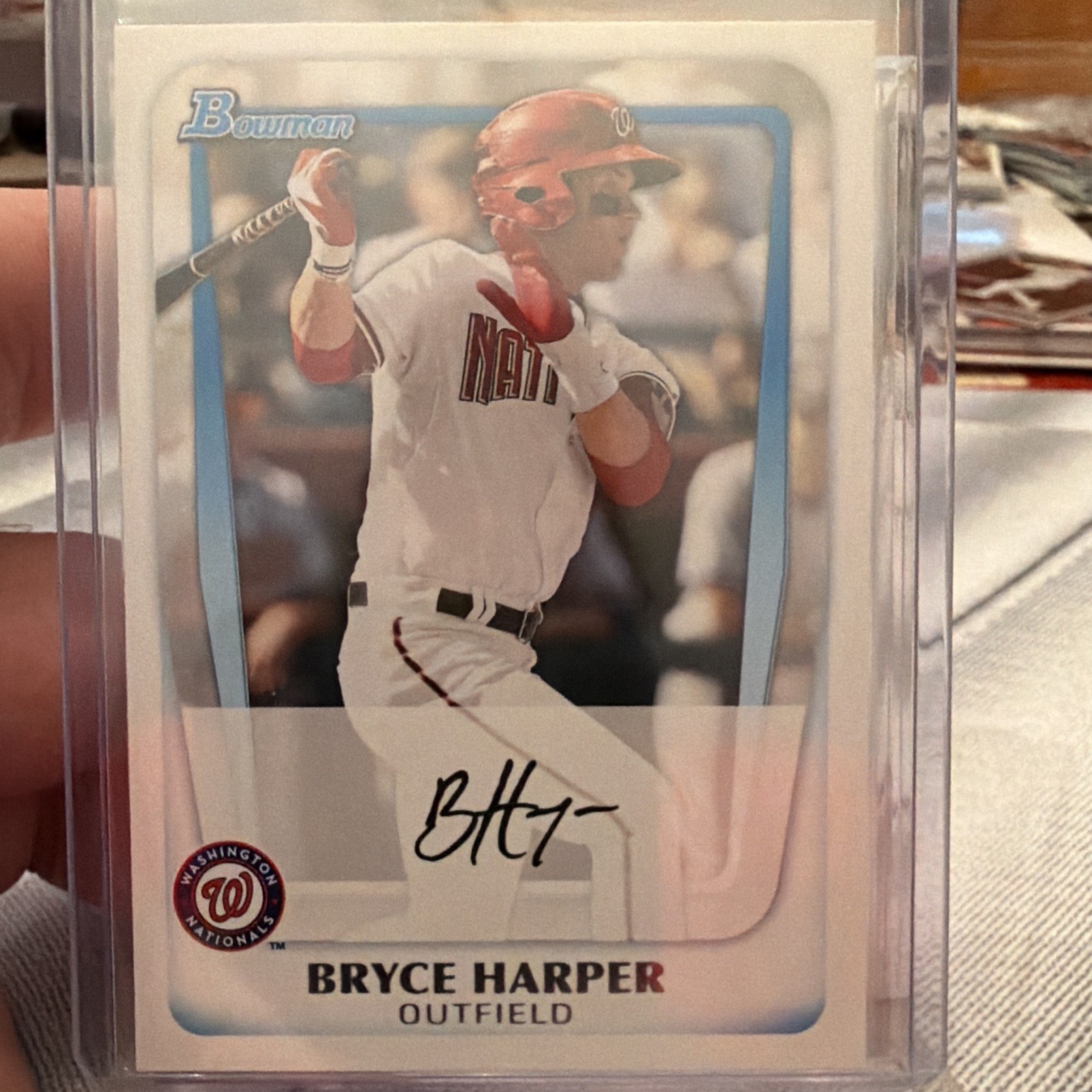 Bowman 2011 Prospects Bryce Harper Washington Nationals Rookie Insert #BP1