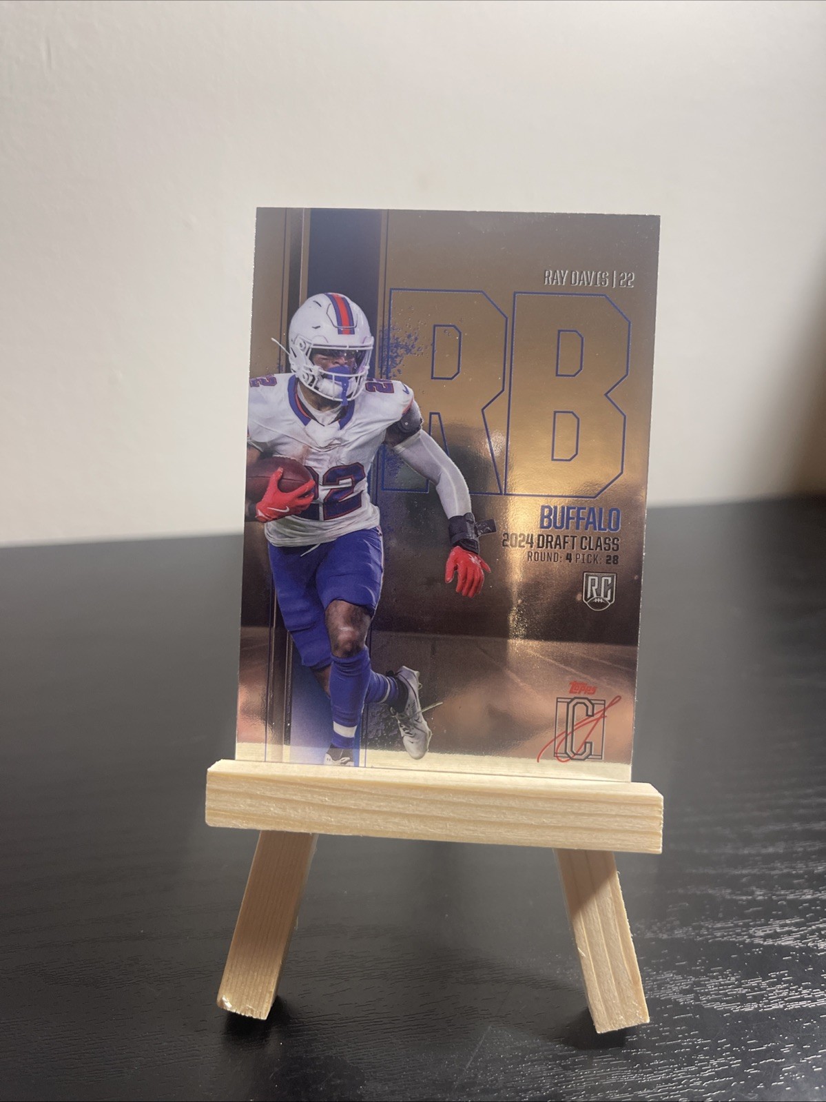 Ray Davis, 2024 Topps Signature Autograph Card 🔥 🔥 🔥 🔥 🔥 Plus base card!!!’