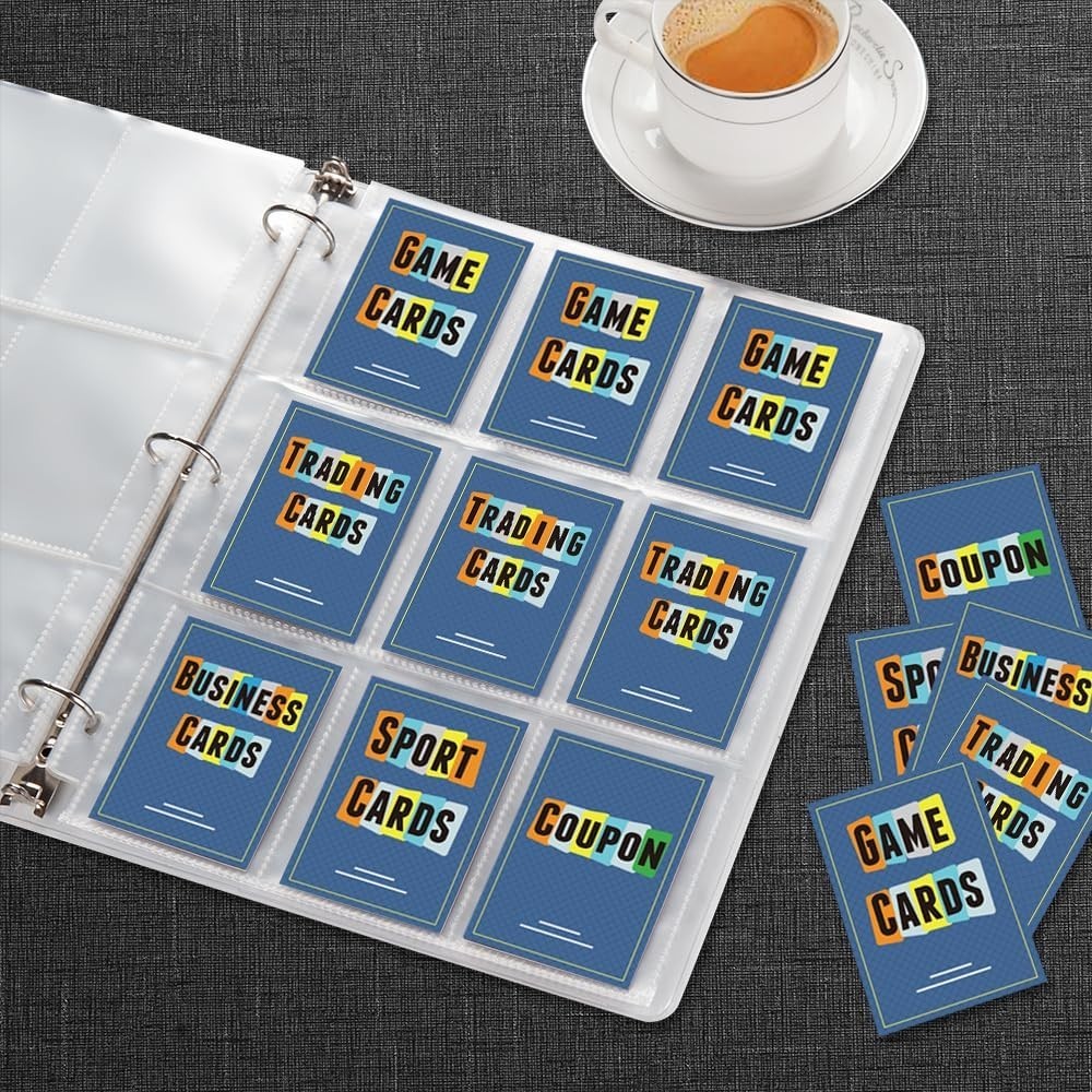 Archival Quality Trading Card Holders, 120 Pack for Sports & Game Card Storage
