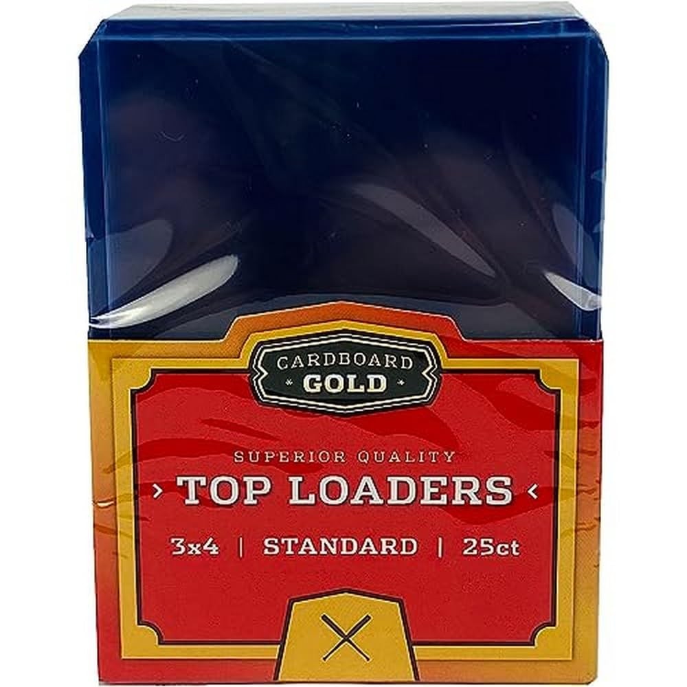 25 Count 35pt Top Loaders 3×4 Inch Hard Card Sleeves Protectors