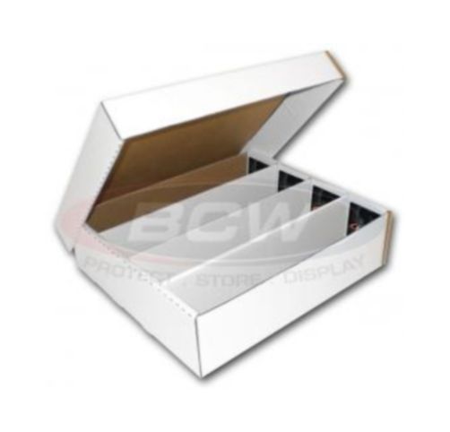 (10 pk) BCW Monster (3200 Count) Corrugated Cardboard Storage Box