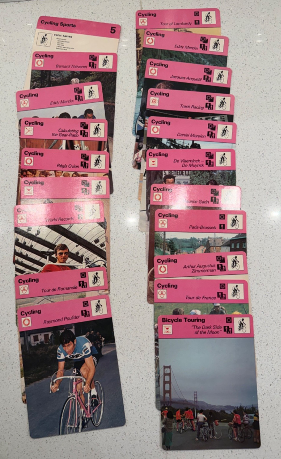 HUGE 1977-78 Sportscaster Cards – Dividers – Booklets ASSORTED 550+ piece Lot
