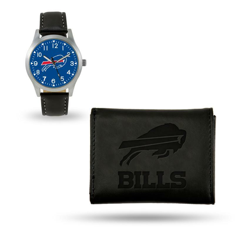 Buffalo Bills NFL Black Watch And Wallet Gift Set – Buffalo Bills Gifts Box