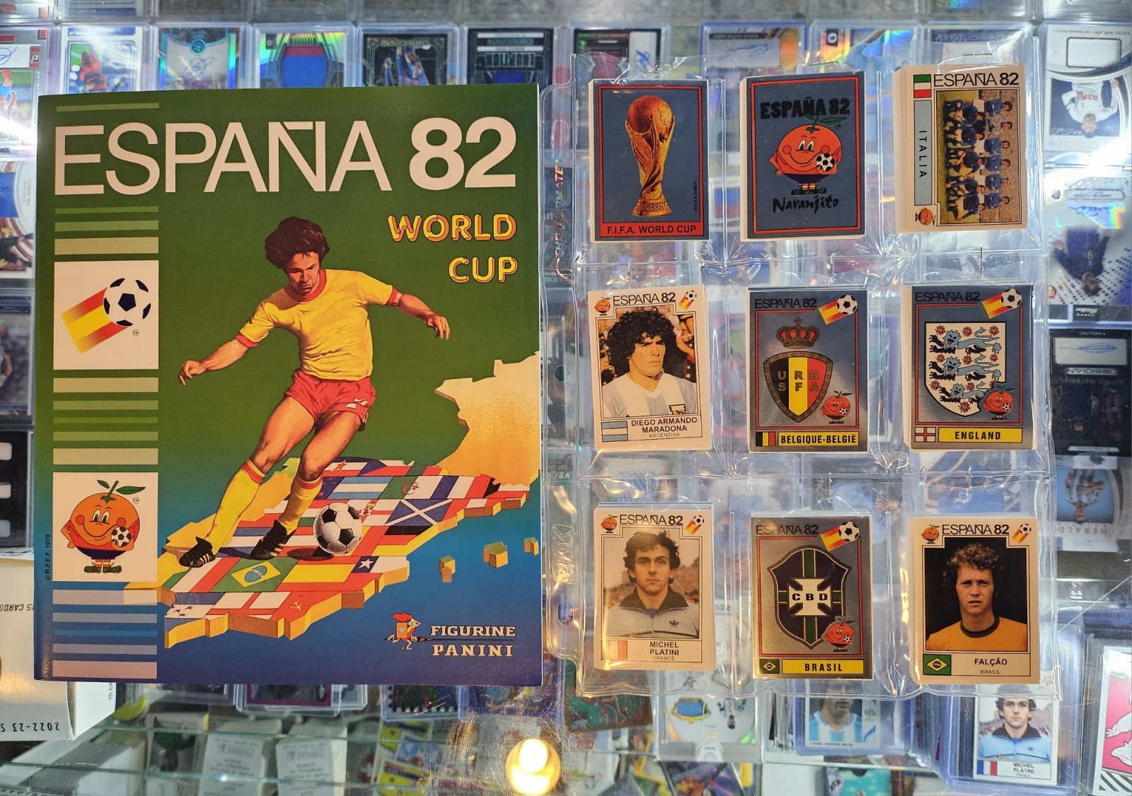 FIFA World Cup España 82 Panini Complete Set Reprint