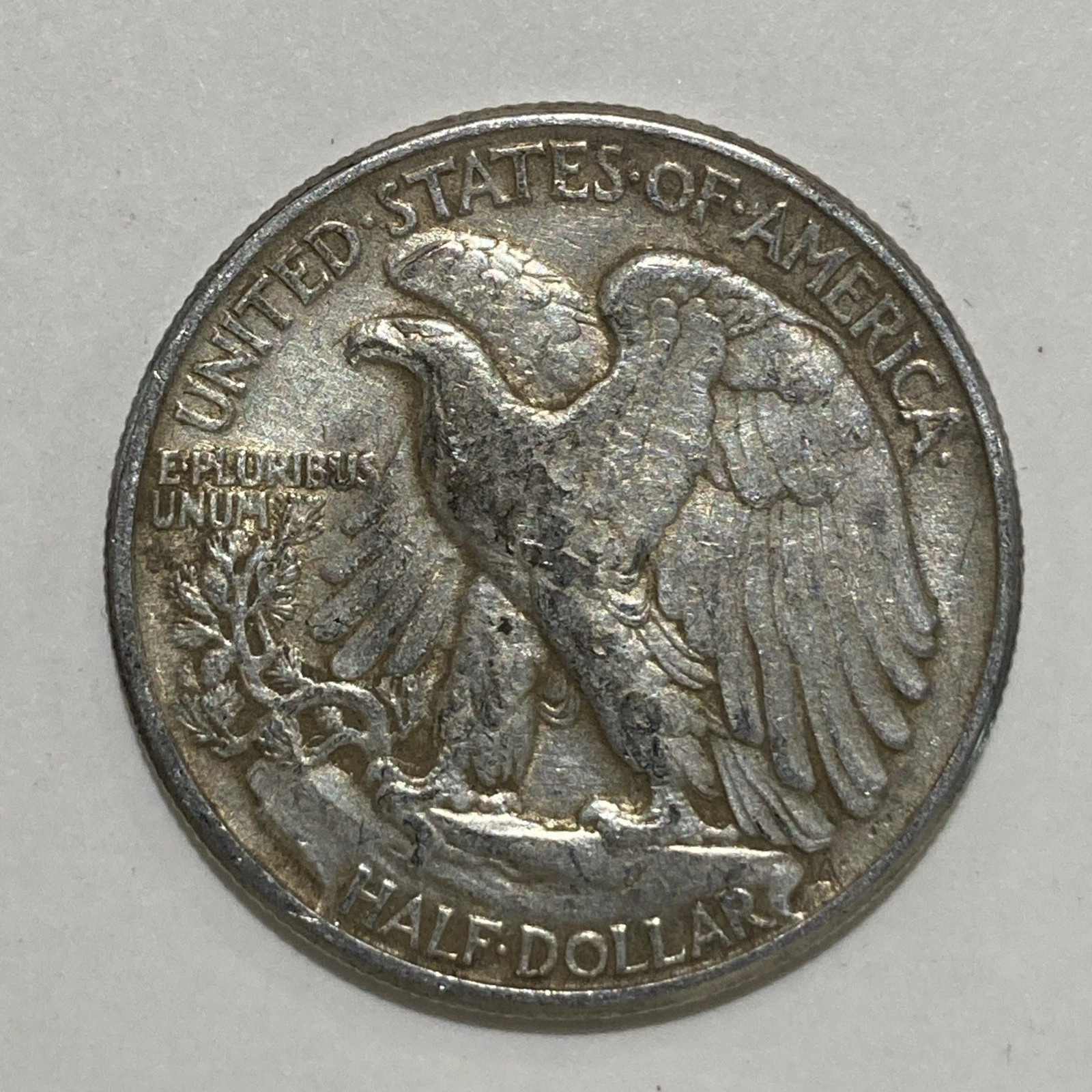Walking Liberty SiIver Half DolIars Lot Of 5, Circulated 90% SiIver