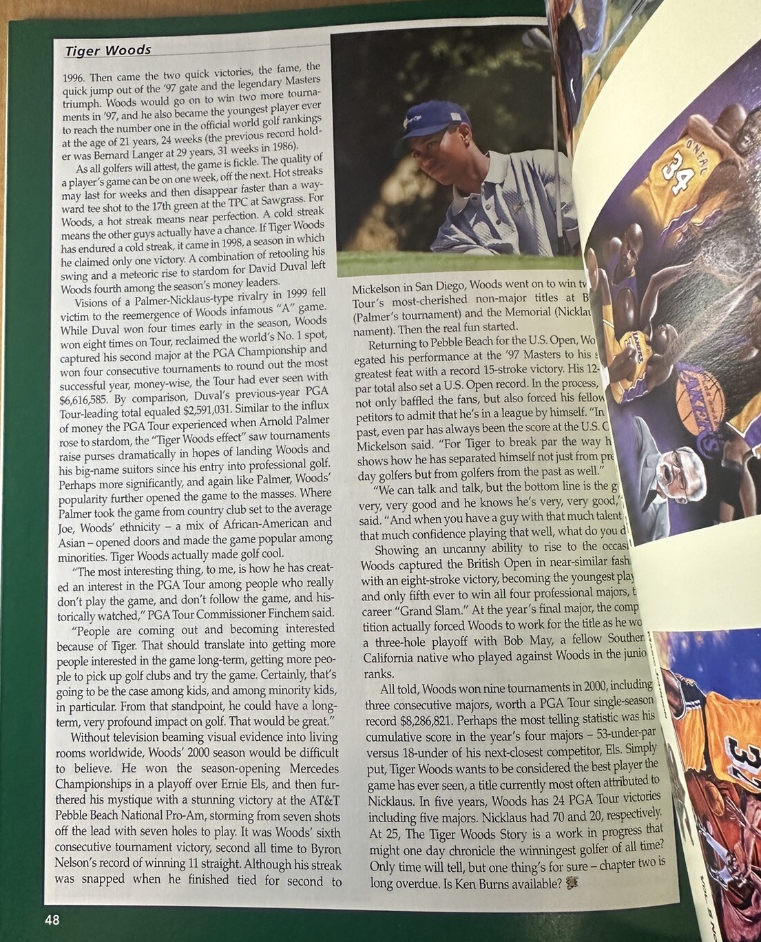LEGENDS SPORTS MAGAZINE HOBBY EDITION 116 VOL 13 # 5 MASTERS ISSUE