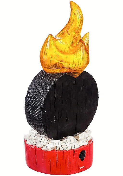 Chicago Blackhawks Lit Tiki Team Ball Statue 12.2″ H x 4.92″ W x 4.72″D