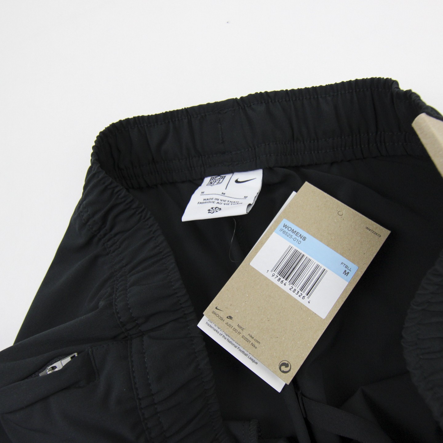 New Orleans Saints Nike NFL On Field Athletic Pants Women’s New with Tags M