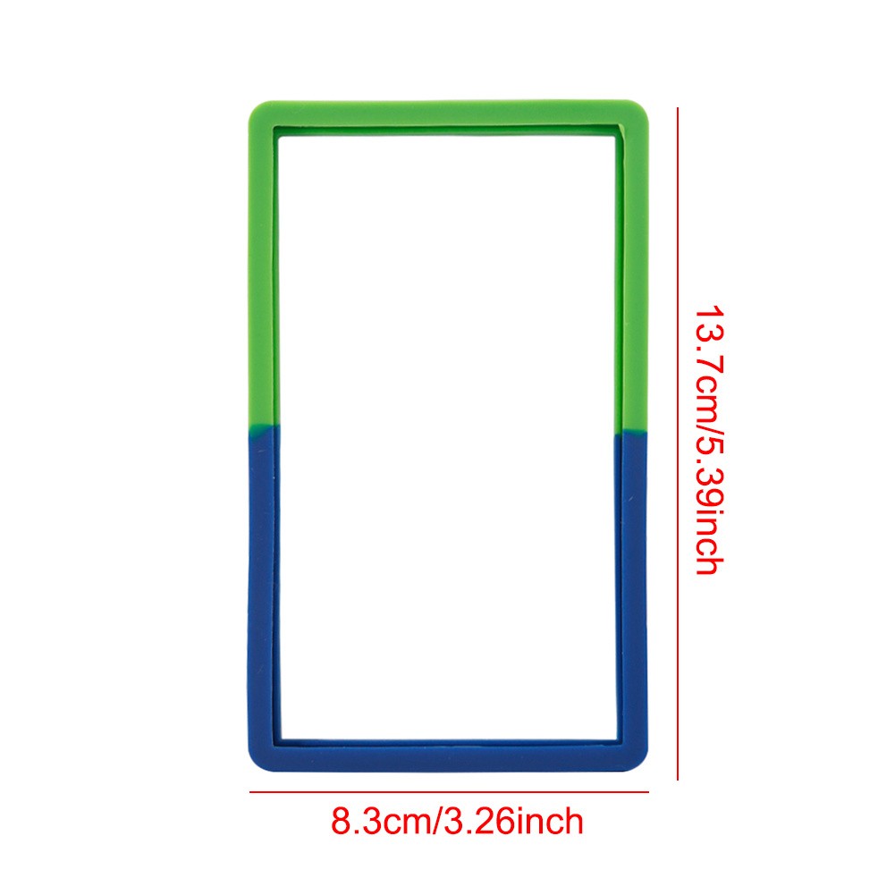 6Color Stackable Silicone Slab Bumper Guard Protector Frame For PSA Graded Card