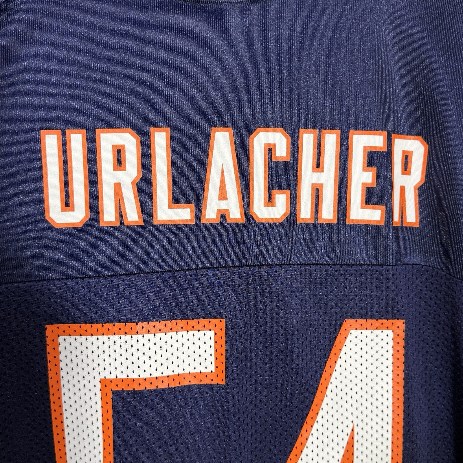 Chicago Bears Brian Urlacher Reebok Jersey Men’s XL NFL Super Bowl XLI #54 NWOT