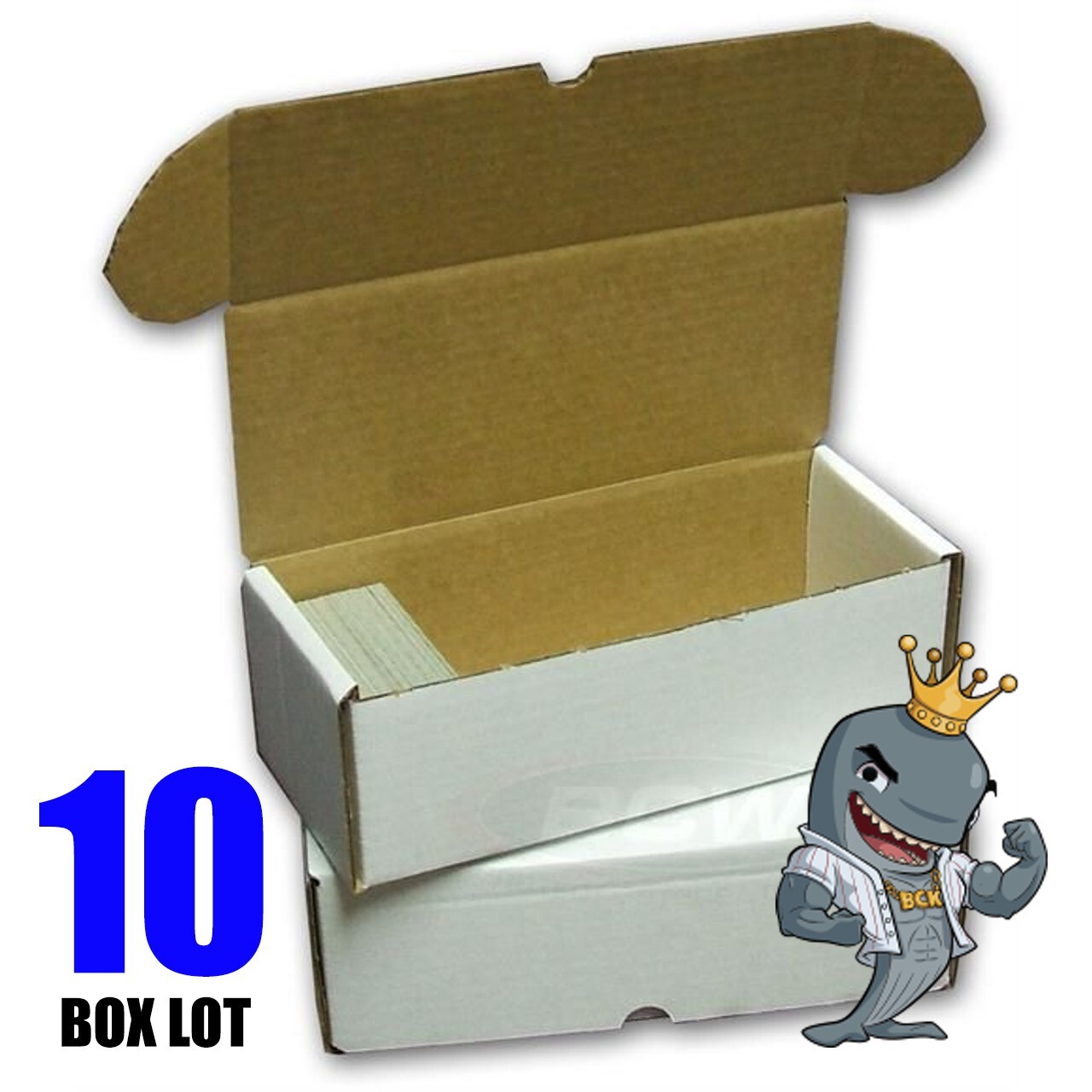 10x BCW 500-card Corrugated Storage Box (10ct Lot) – $2.62/box FREE SHIP