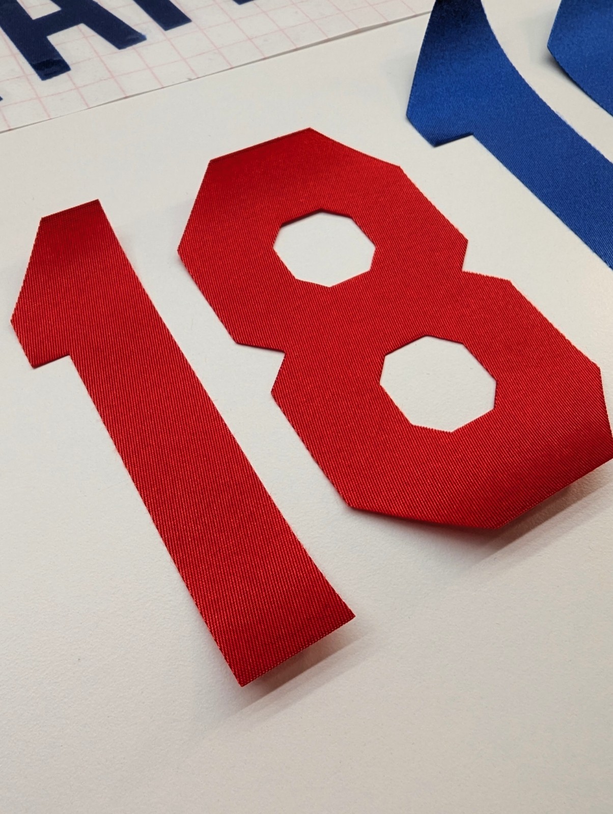 Los Angeles Dodgers Road Custom Name and Number Lettering Kit for Dodgers Jersey
