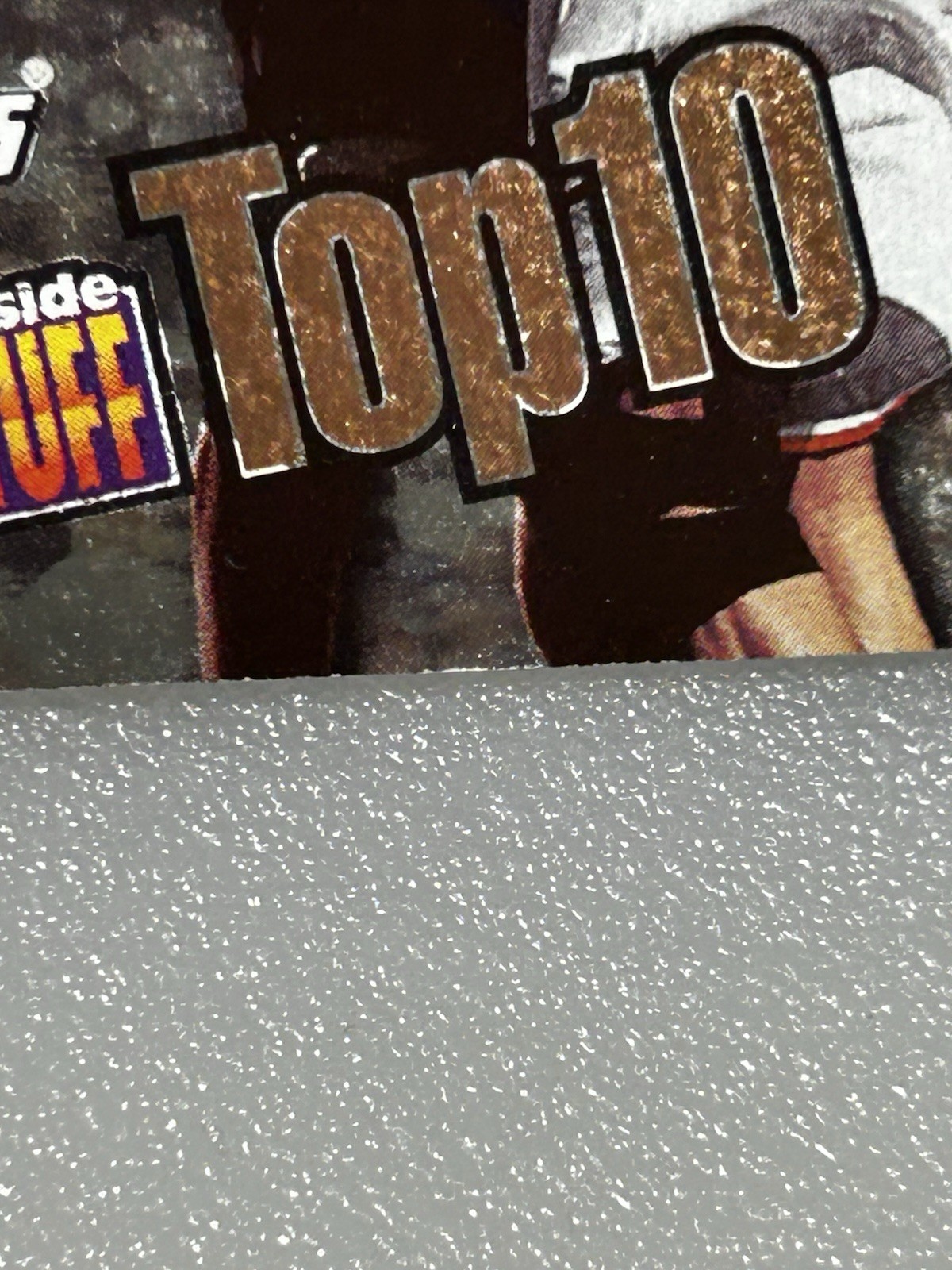 Edges! 1997-98 Topps Inside Stuff Top 10 #IS4 Patrick Ewing NYC Knicks Insert.