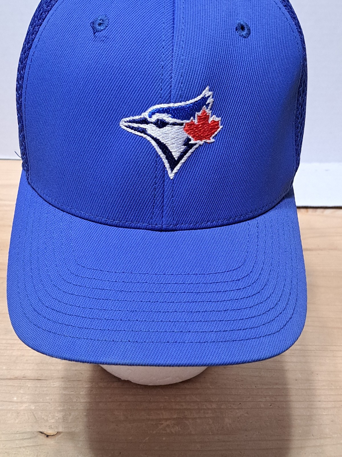 Toronto Blue Jays Hat Cap Size S-M Yupoong Flexfit Blue MLB Baseball