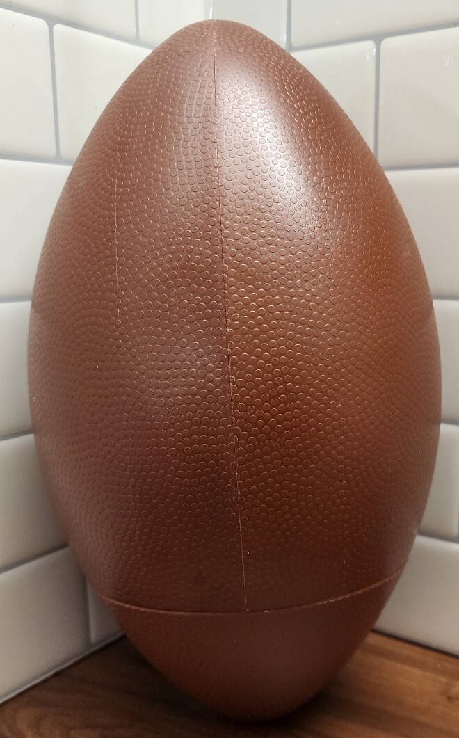 Vintage Snickers Football Candy Bowl NFL Plastic Ball 2003 *NO STAND*