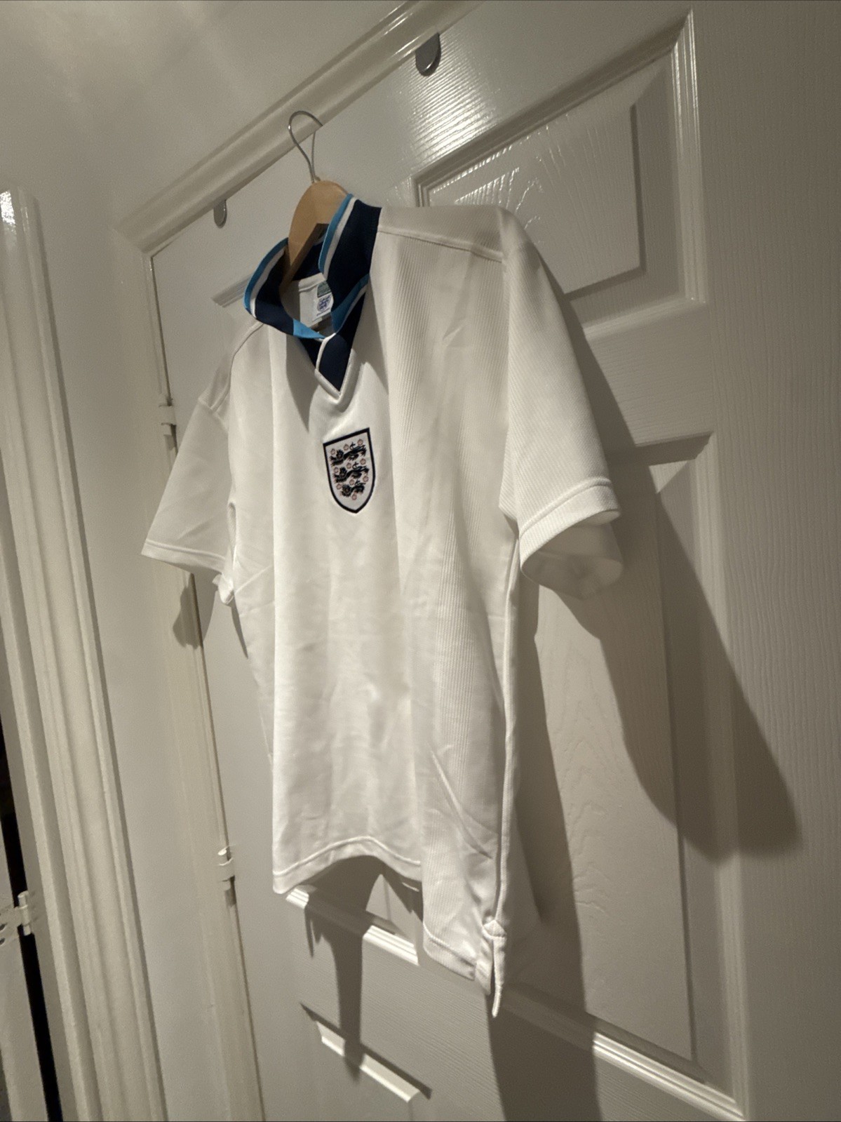 England Euro 96 Home Shirt Adult Large Football Shirt Score Draw 1996